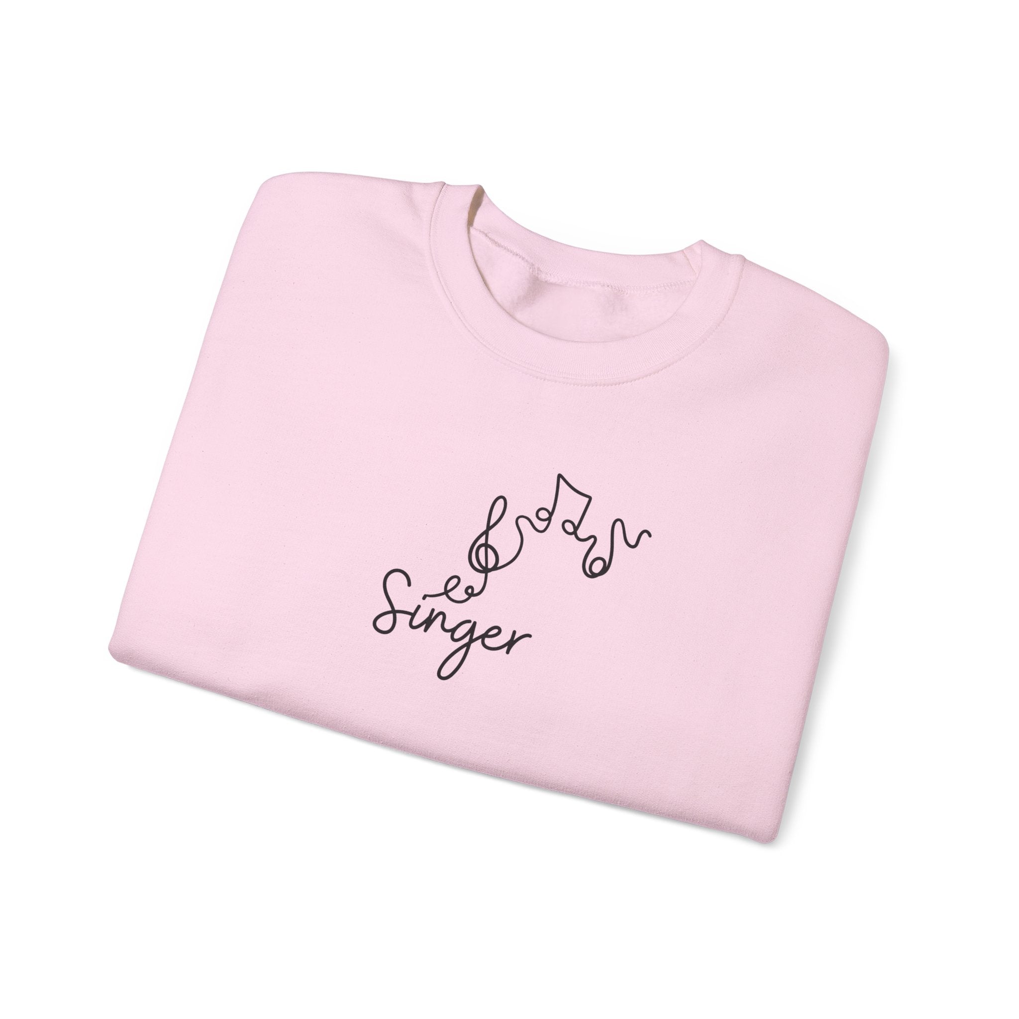 Singer Music Notes Sweatshirt