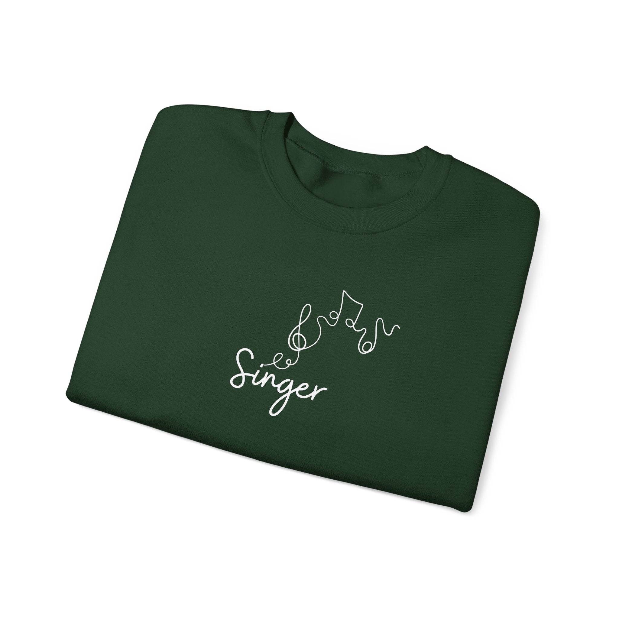 Singer Music Notes Sweatshirt