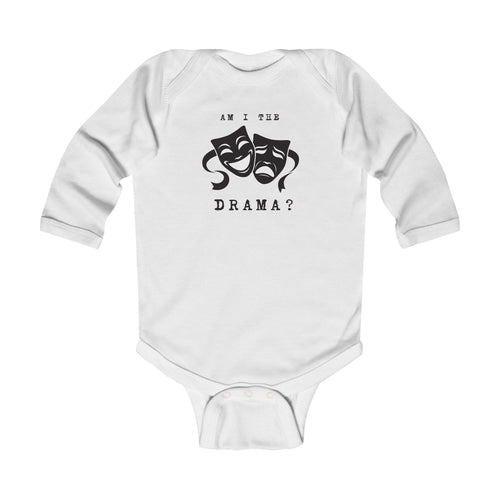 Am I the drama? Baby theatre masks one piece baby bodysuit, funny tragedy comedy masks actor baby shower gift, one piece for theater parents