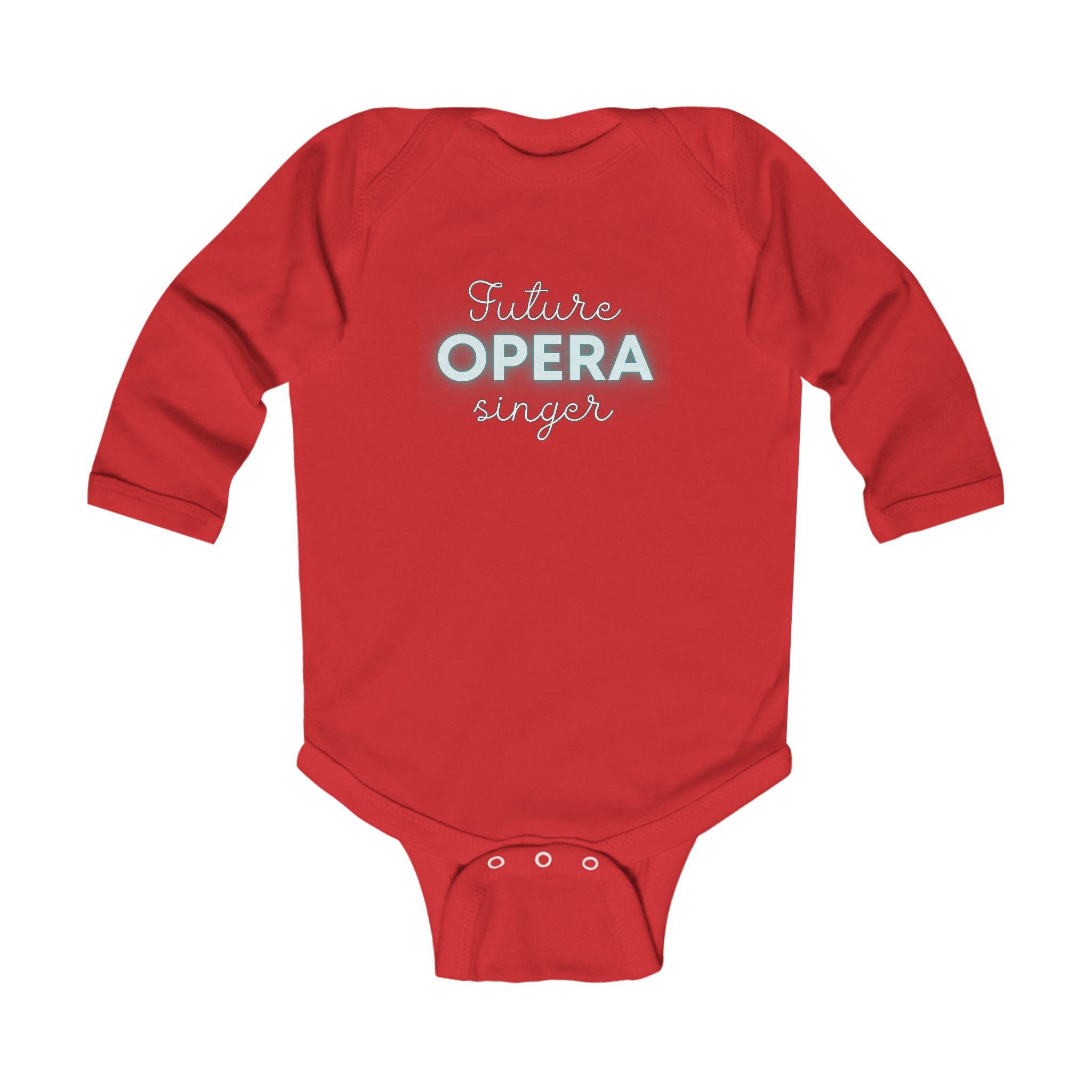 Future Opera Singer Infant Long Sleeve Bodysuit