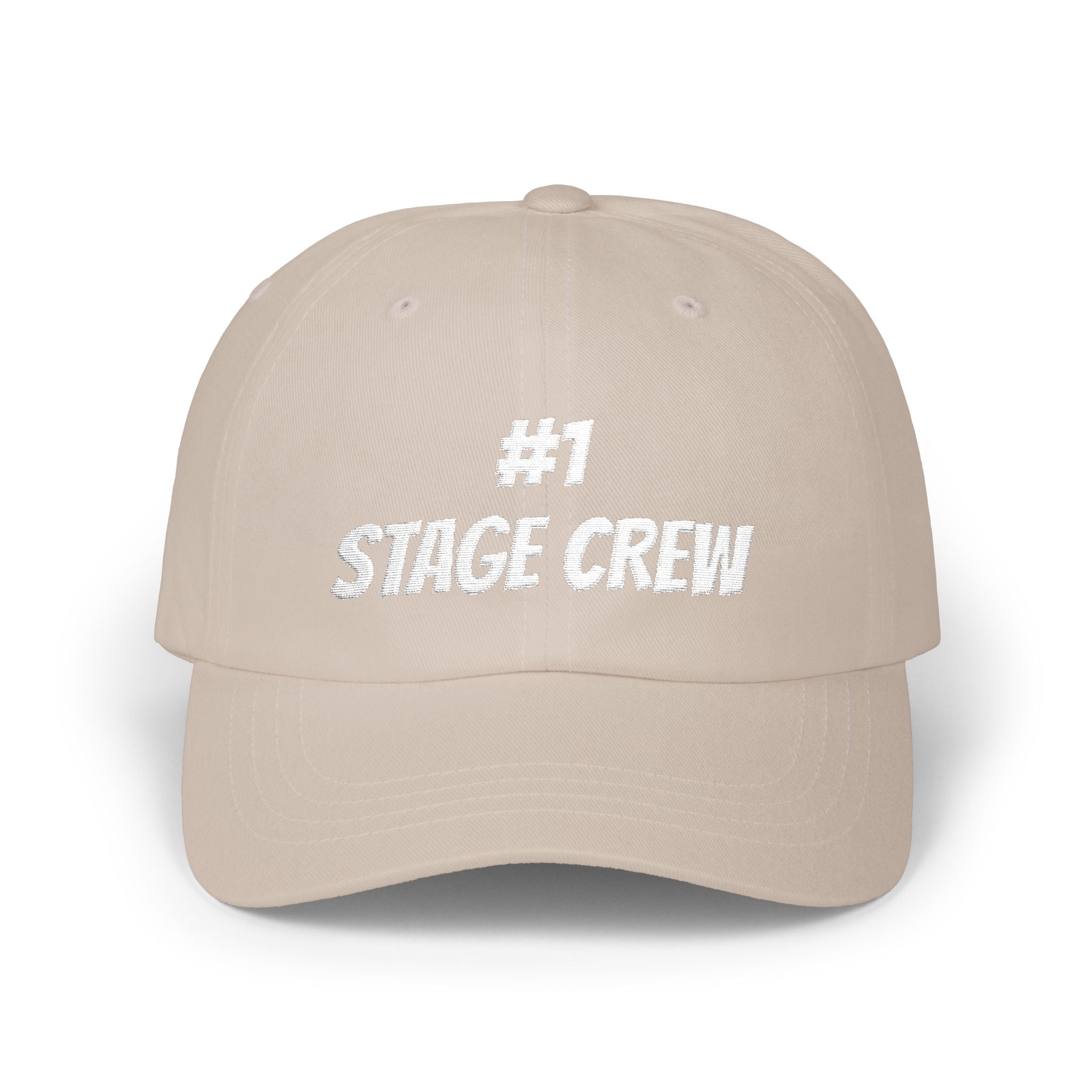 Number 1 Stage Crew hat, baseball Cap,  Embroidered Crew Hat