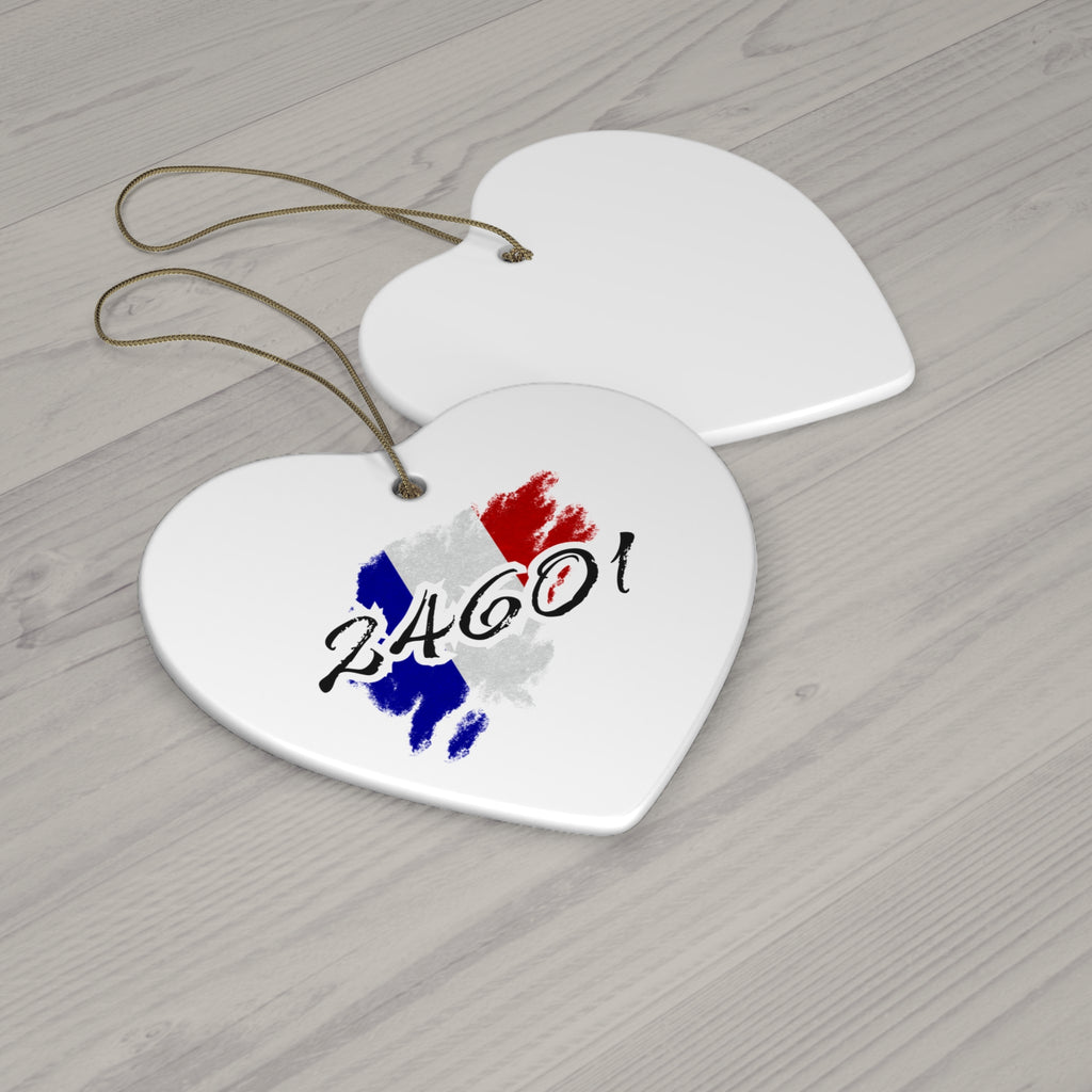 24601 Ceramic Ornament, 4 Shapes