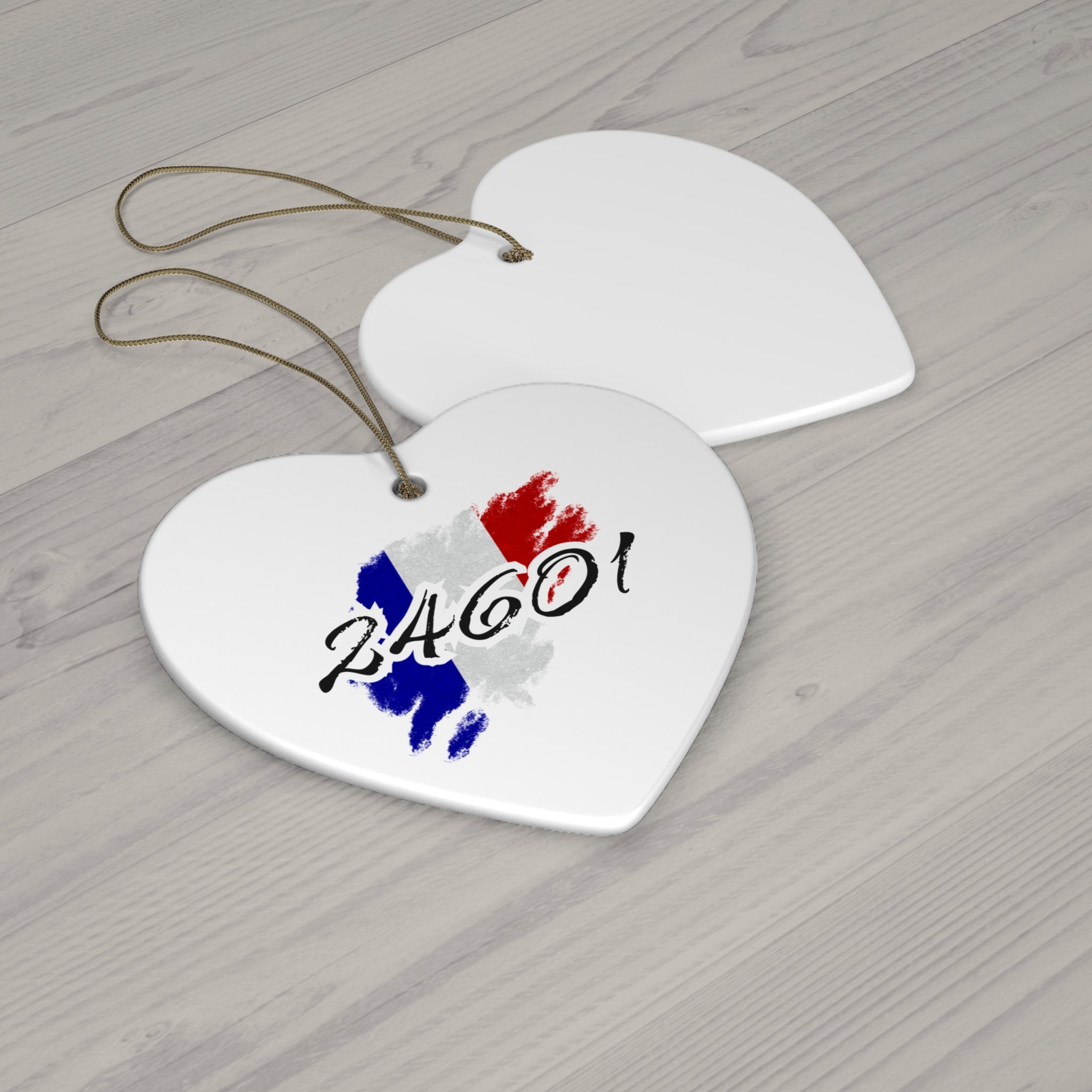 24601 Ceramic Ornament, 4 Shapes