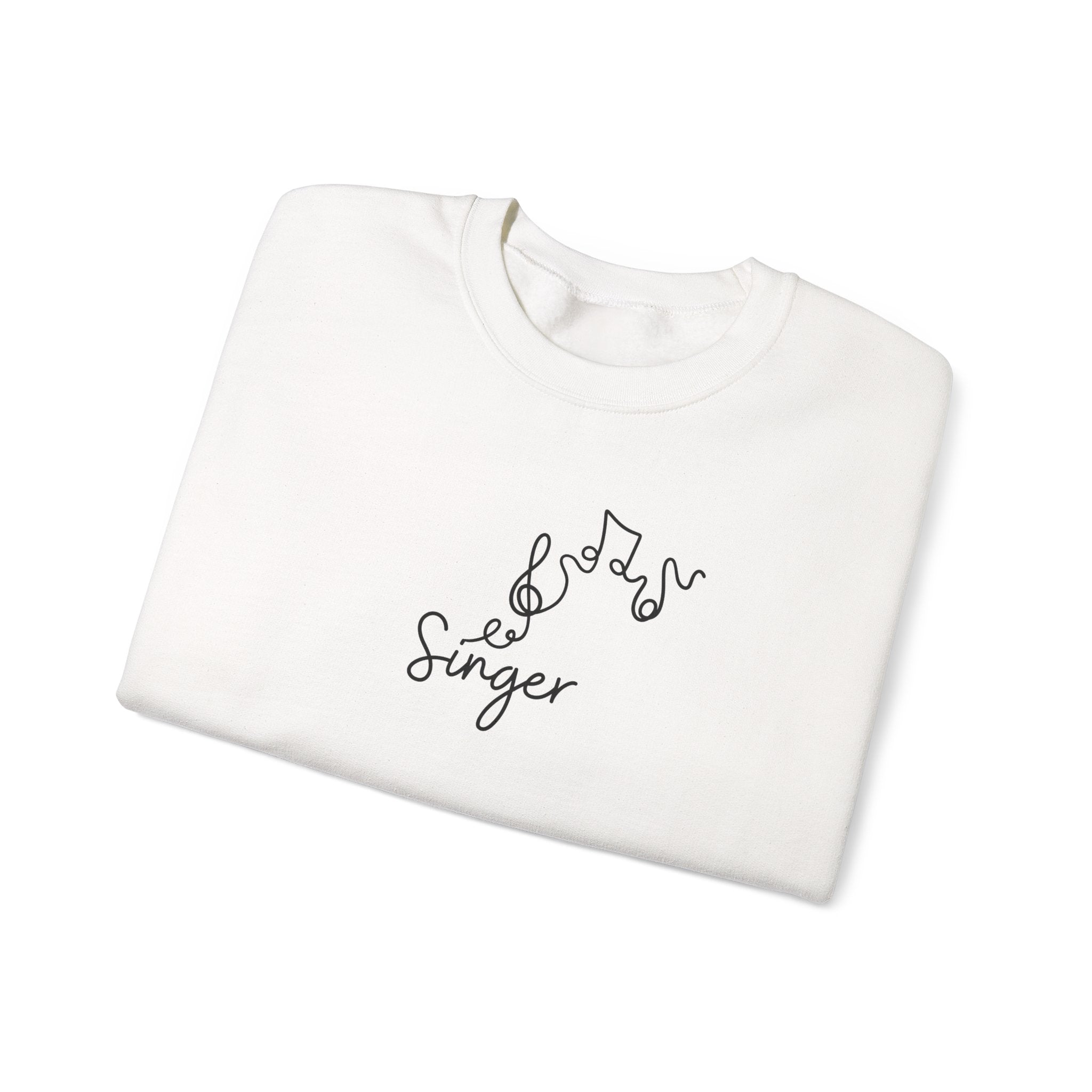 Singer Music Notes Sweatshirt