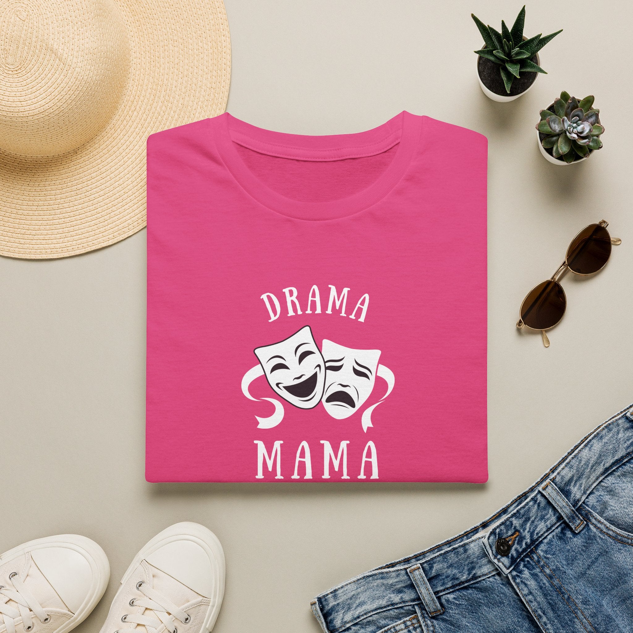 Drama Mama theatre masks tee