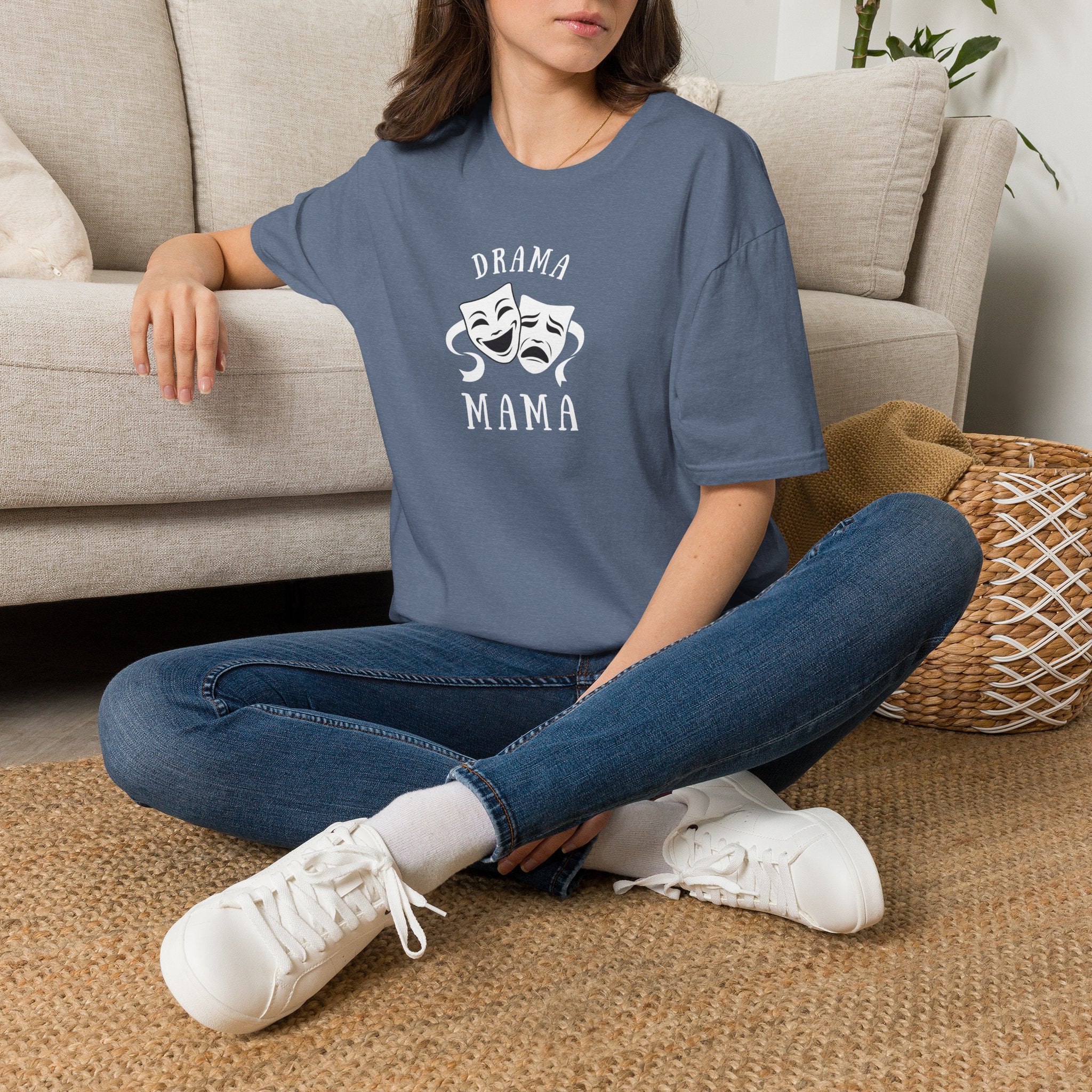 Drama Mama theatre masks tee