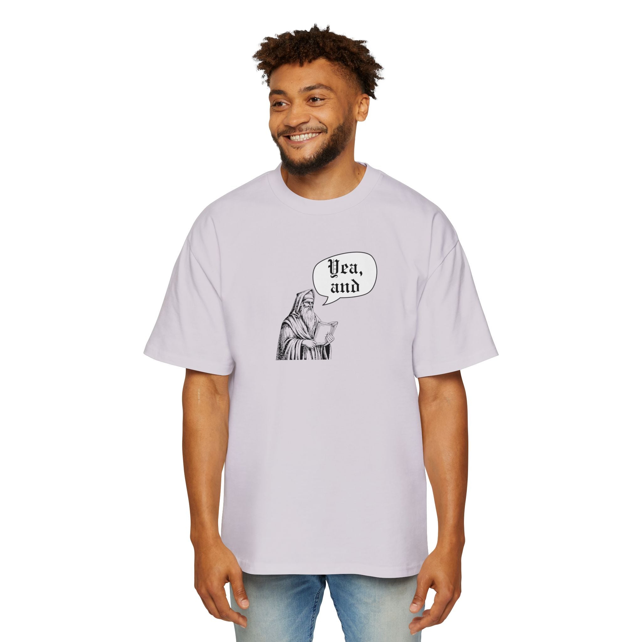 Old Timey Yea, And Improv Tee T-Shirt, Vintage Theater Comedy, Retro Script