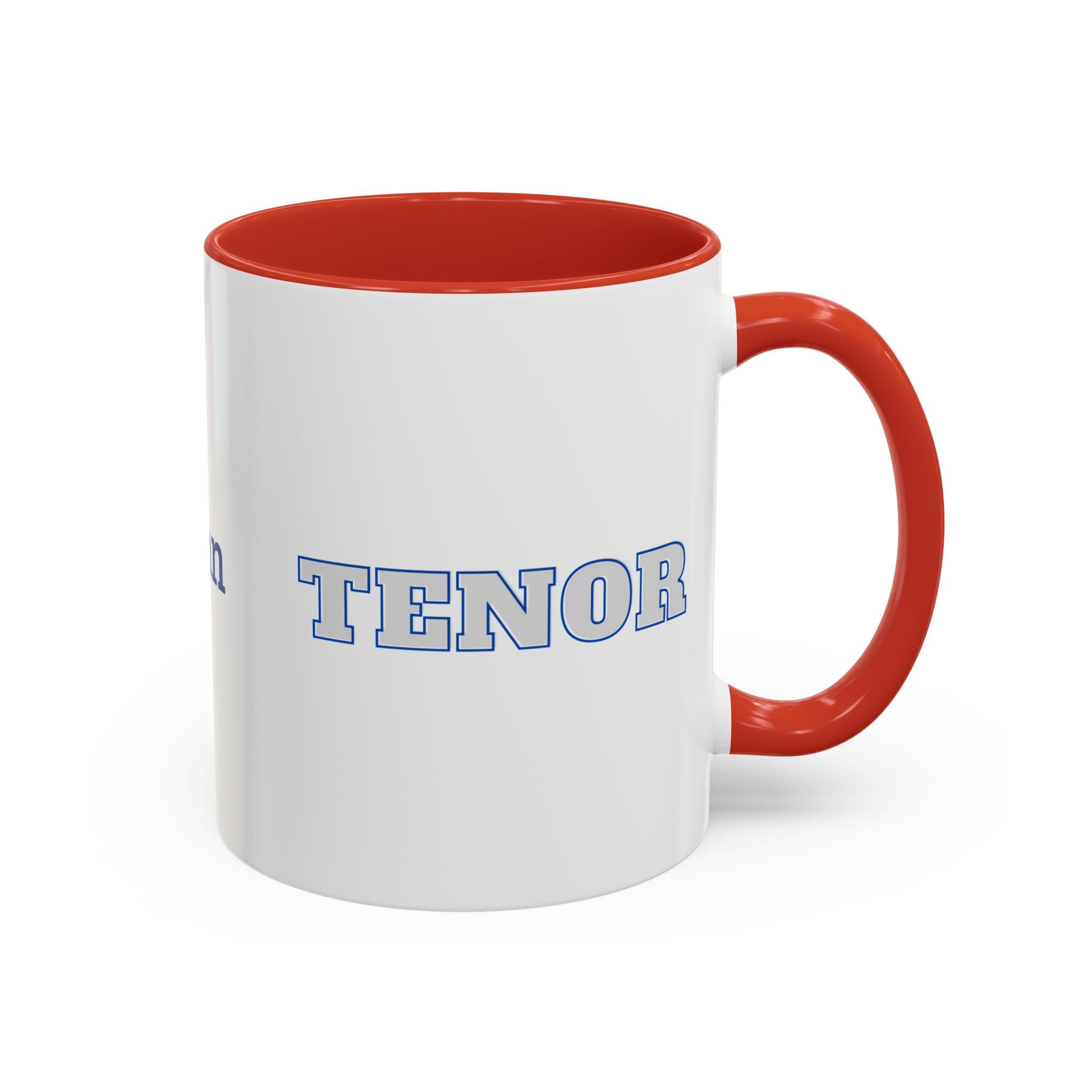 Customizable Tenor Singer Coffee Mug — Personalized Accent Mug (11/15oz)
