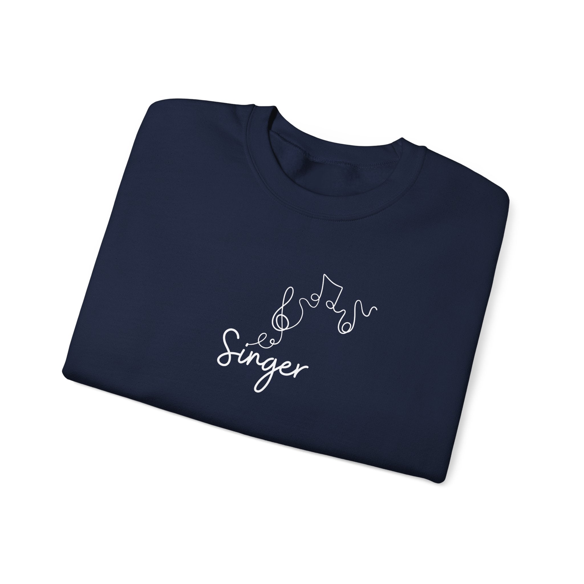 Singer Music Notes Sweatshirt