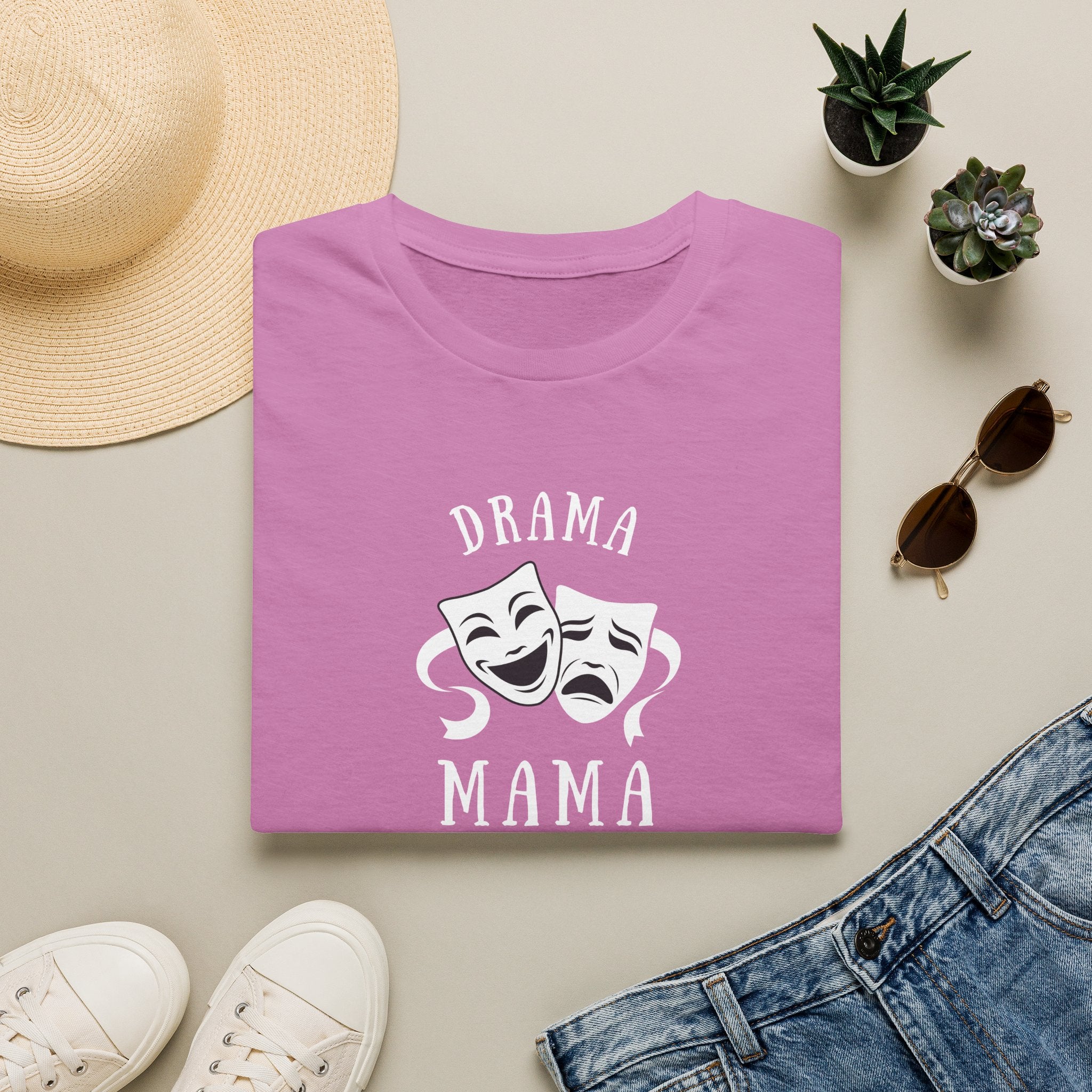 Drama Mama theatre masks tee