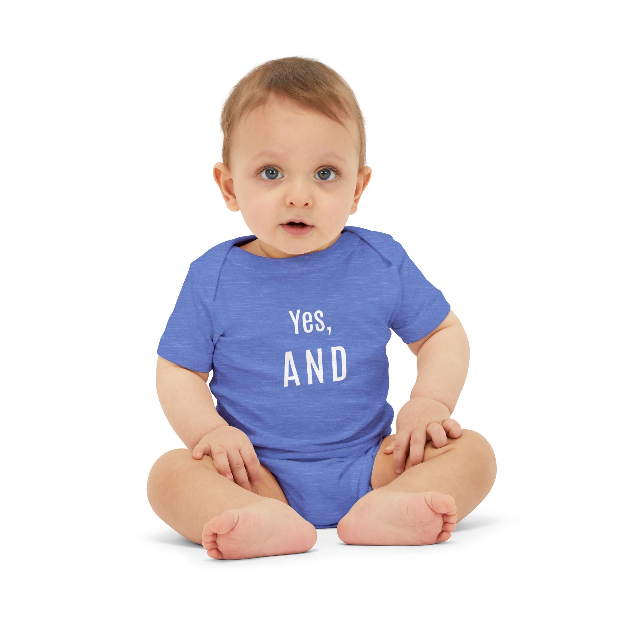 Yes And improv baby Jersey One piece bodysuit