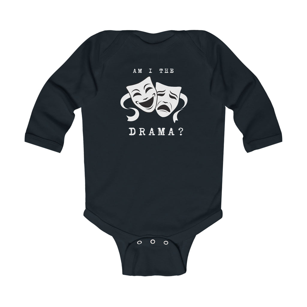 Am I the drama? Baby theatre masks one piece baby bodysuit, funny tragedy comedy masks actor baby shower gift, one piece for theater parents