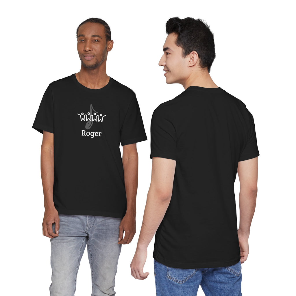 Personalized Barbershop Quartet singer tee shirt - For barbershop musicians, concert apparel