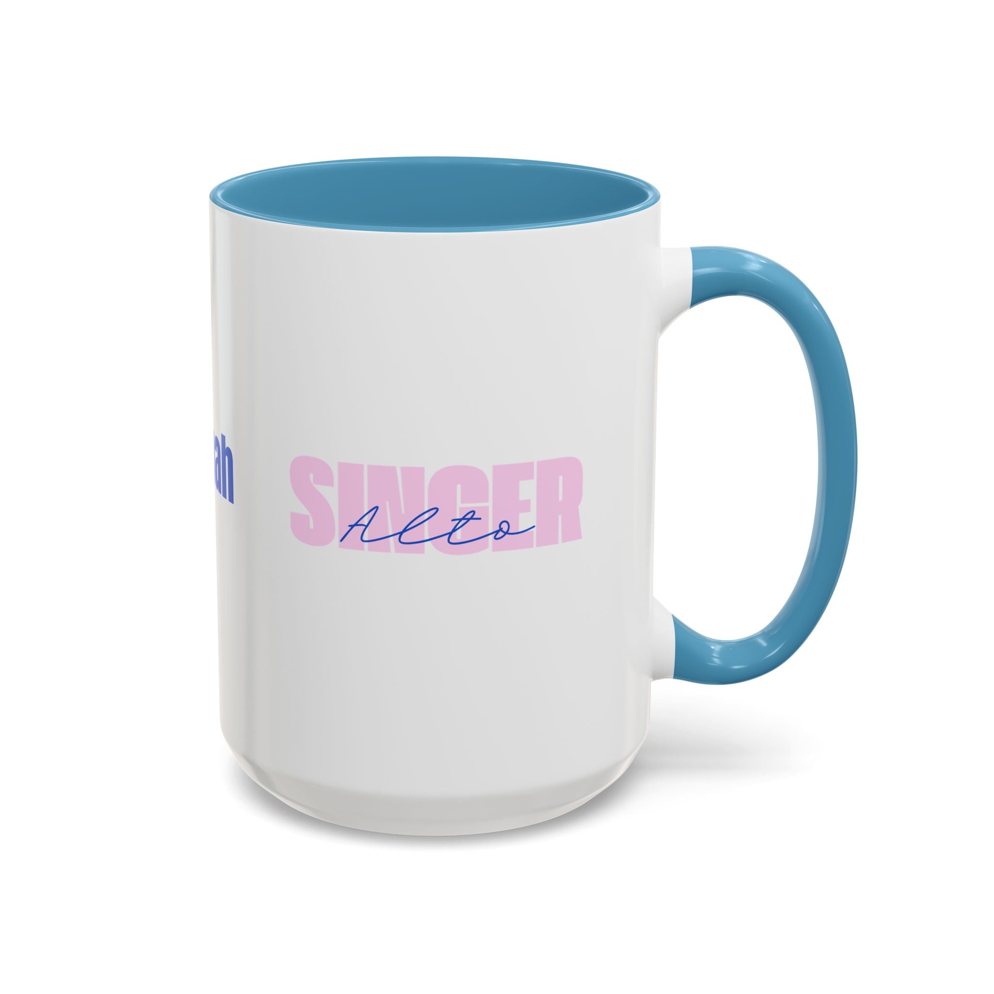Customizable Alto Singer Coffee Mug — Accent Mug (11/15oz)