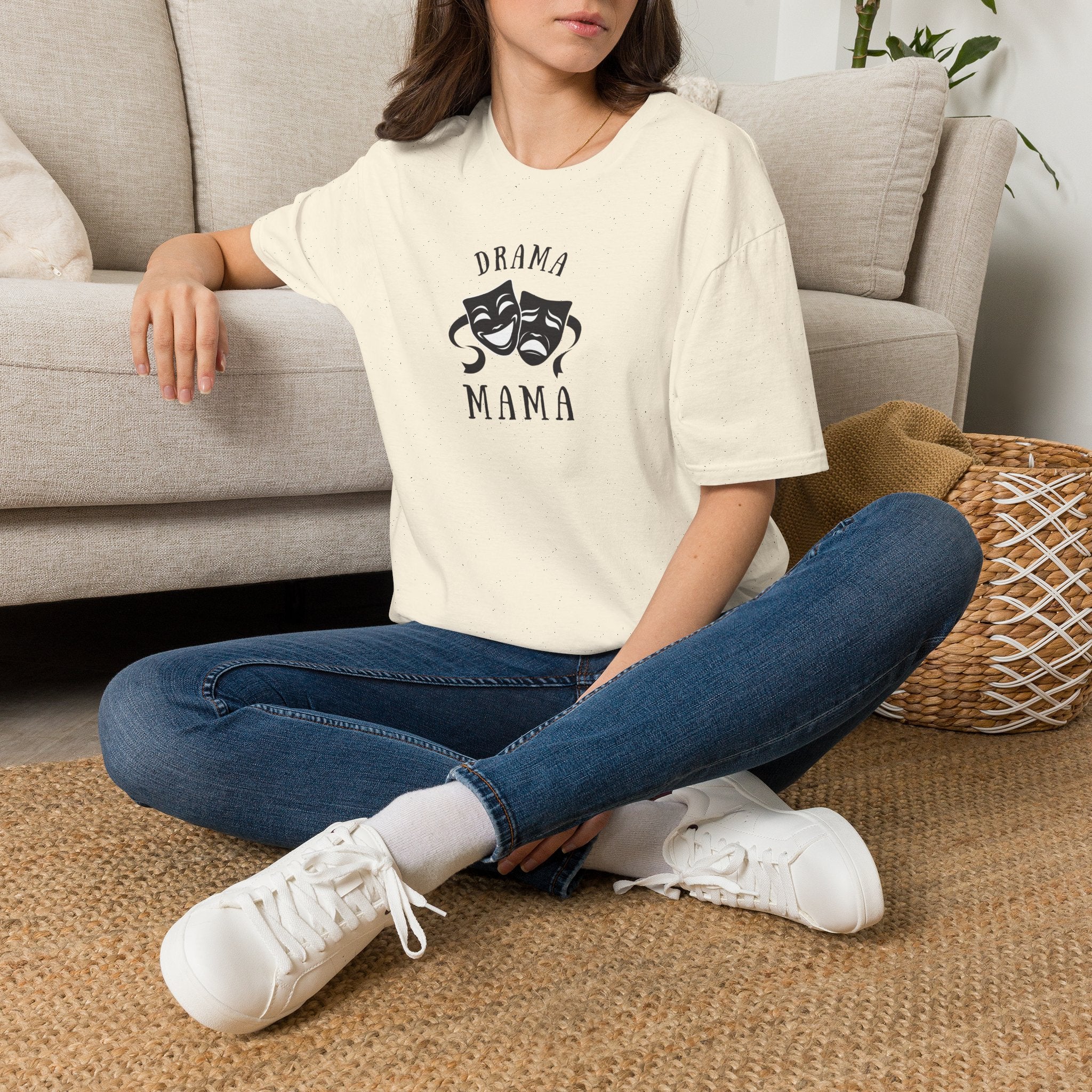 Drama Mama theatre masks tee