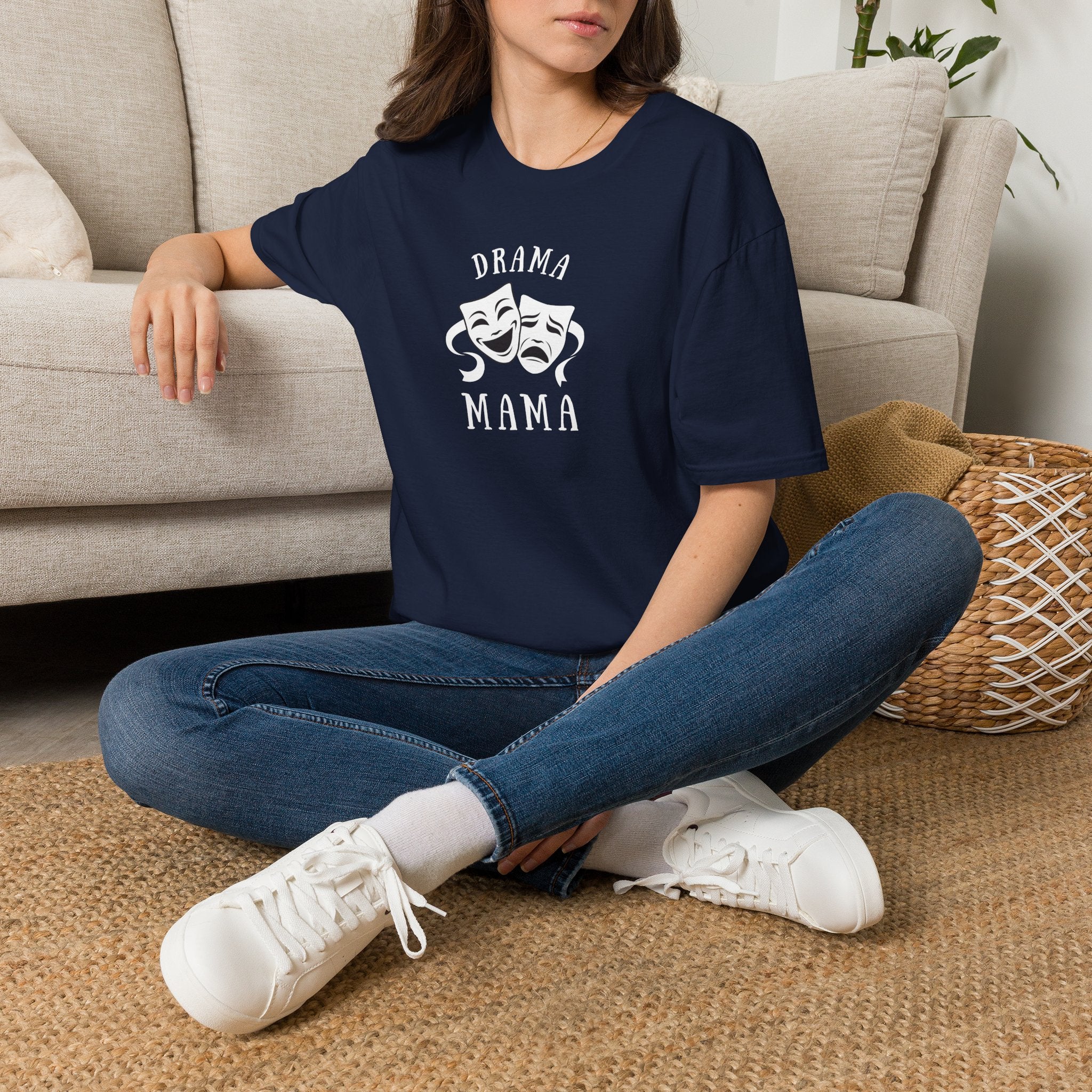 Drama Mama theatre masks tee