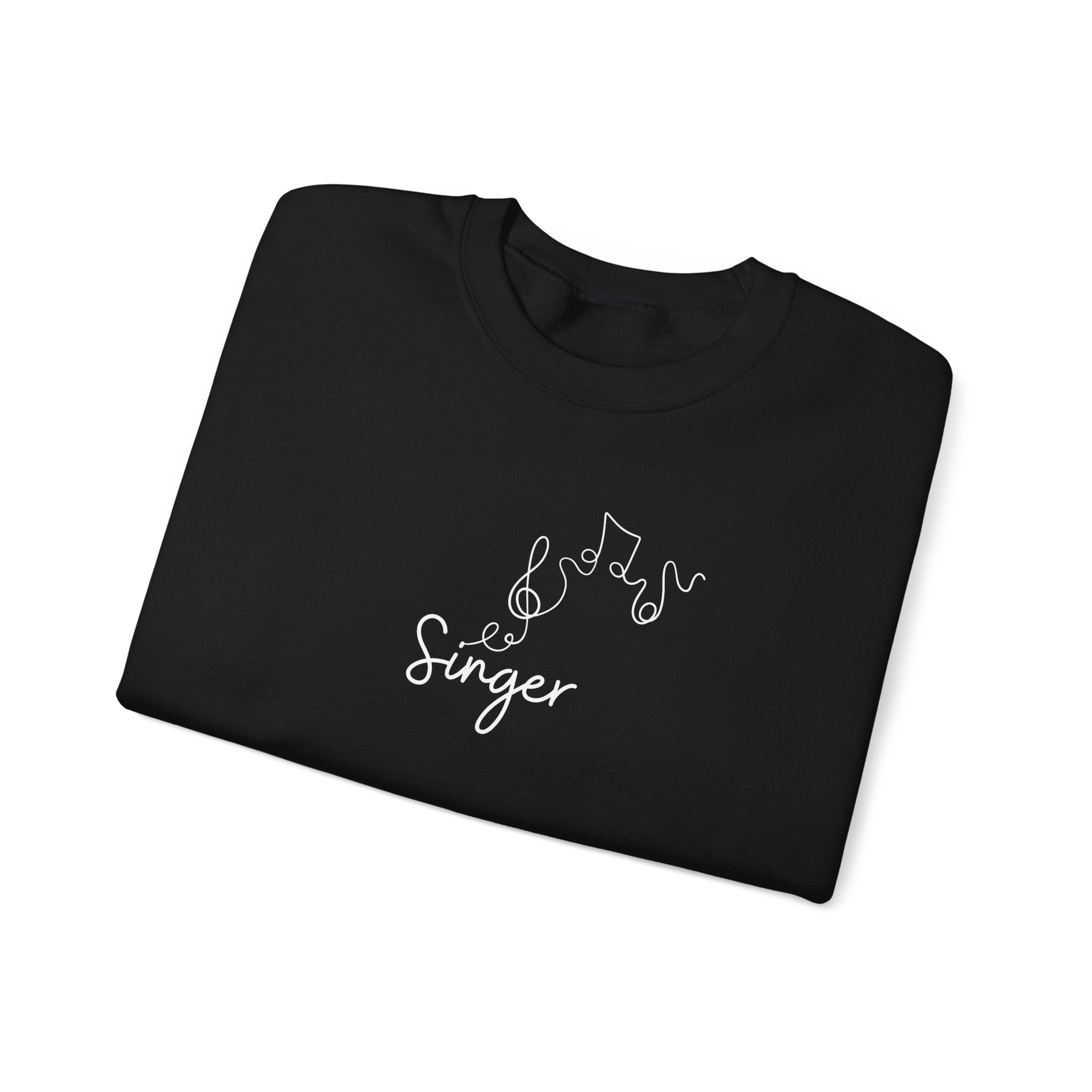 Singer Music Notes Sweatshirt