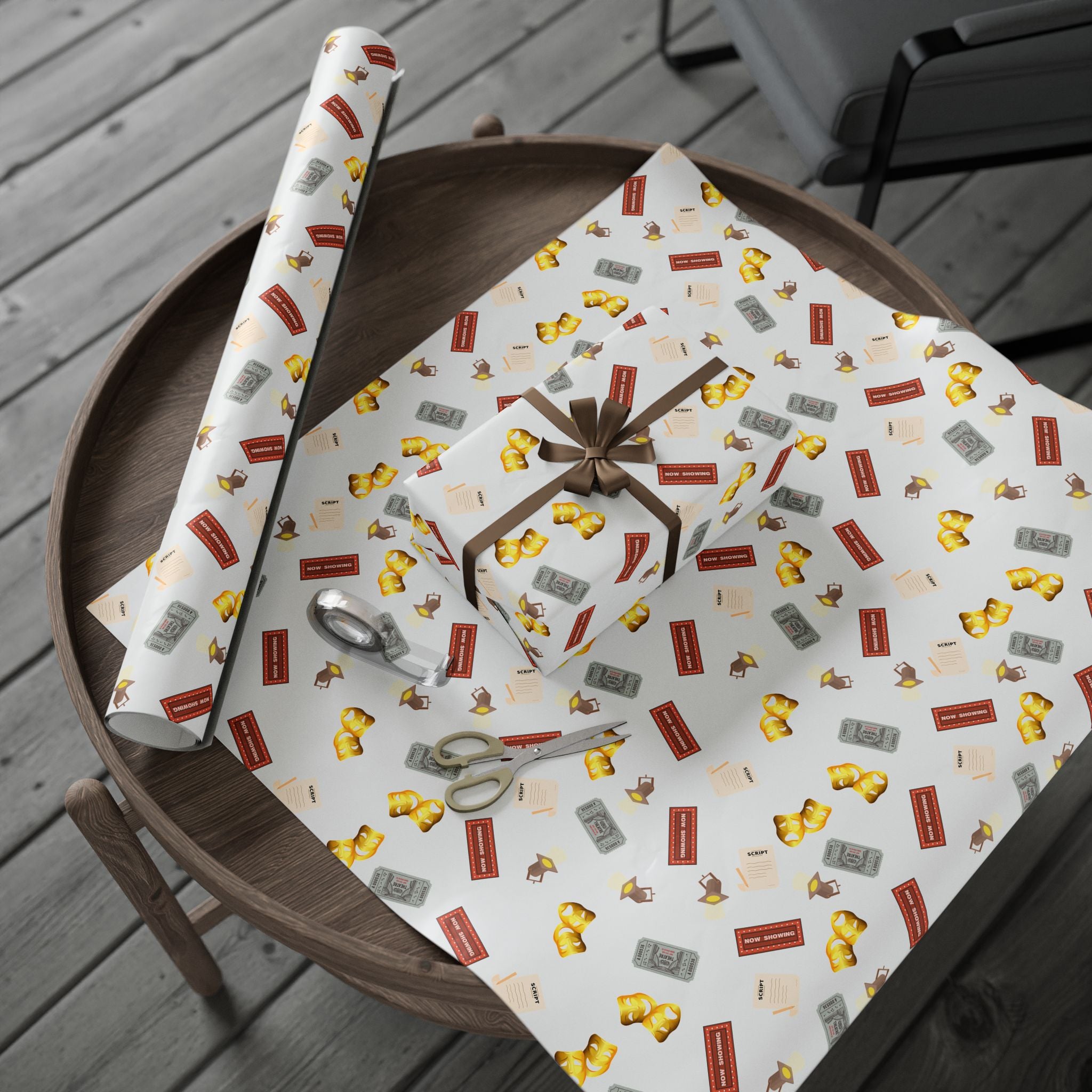 Broadway Theatre themed Wrapping Paper