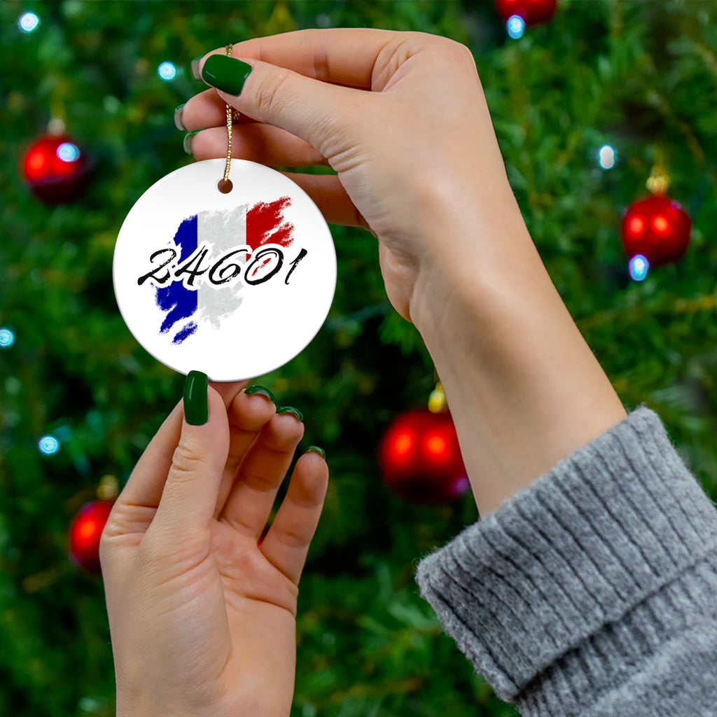 24601 Ceramic Ornament, 4 Shapes