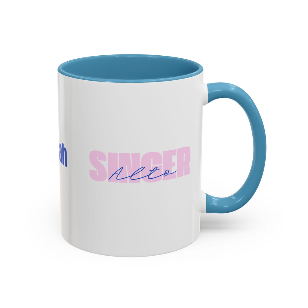 Customizable Alto Singer Coffee Mug — Accent Mug (11/15oz)
