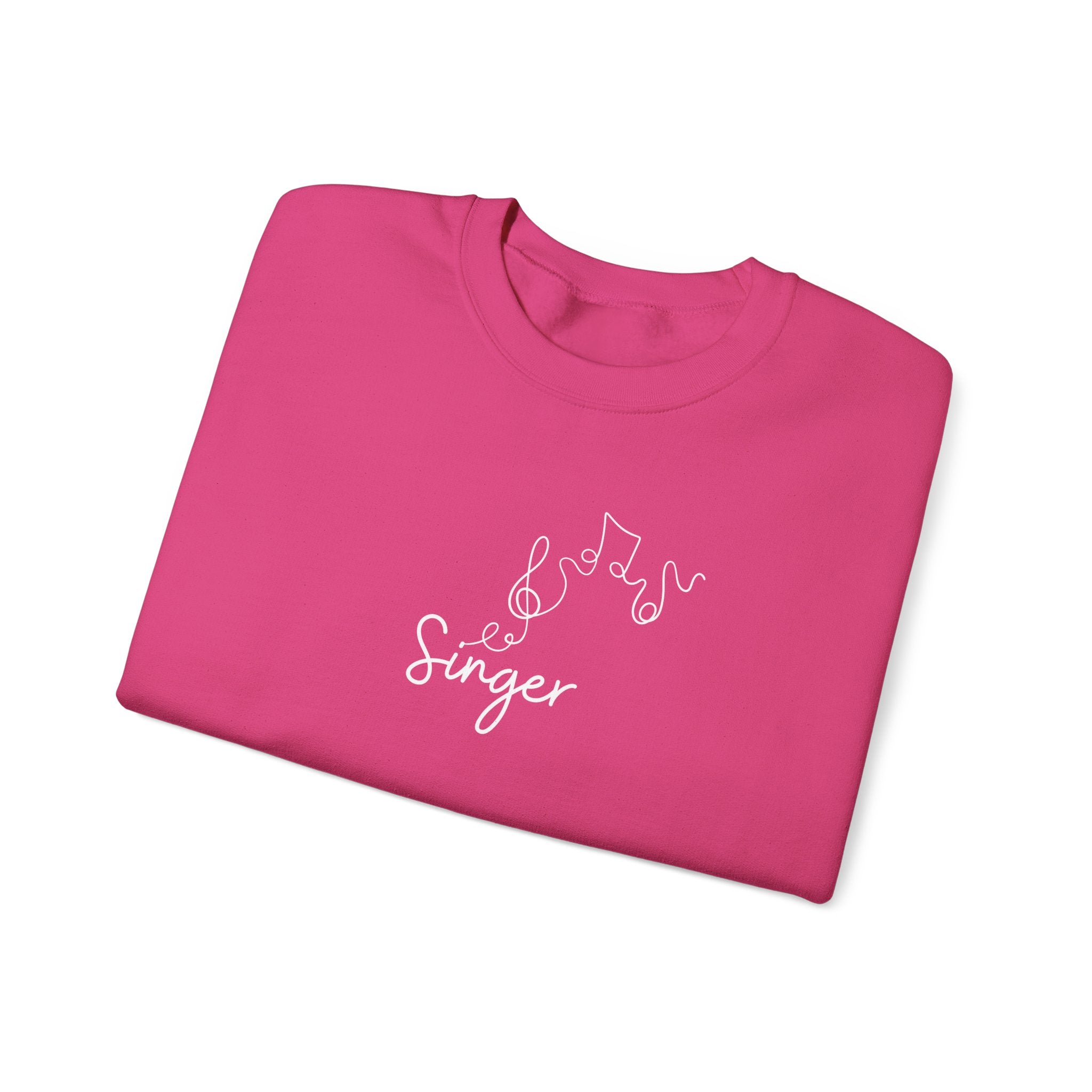 Singer Music Notes Sweatshirt