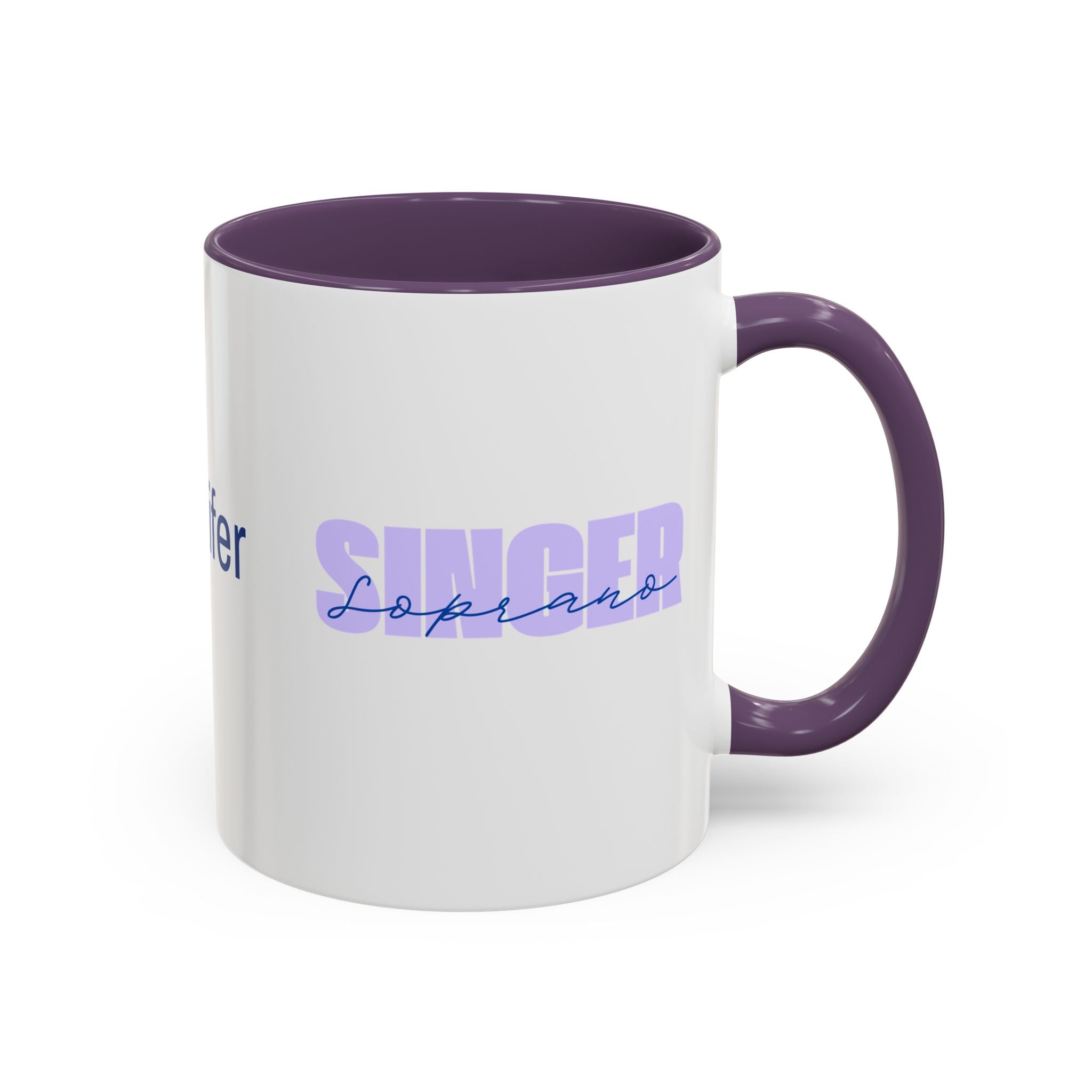 Customizable Soprano Singer Coffee Mug — Accent 11/15oz