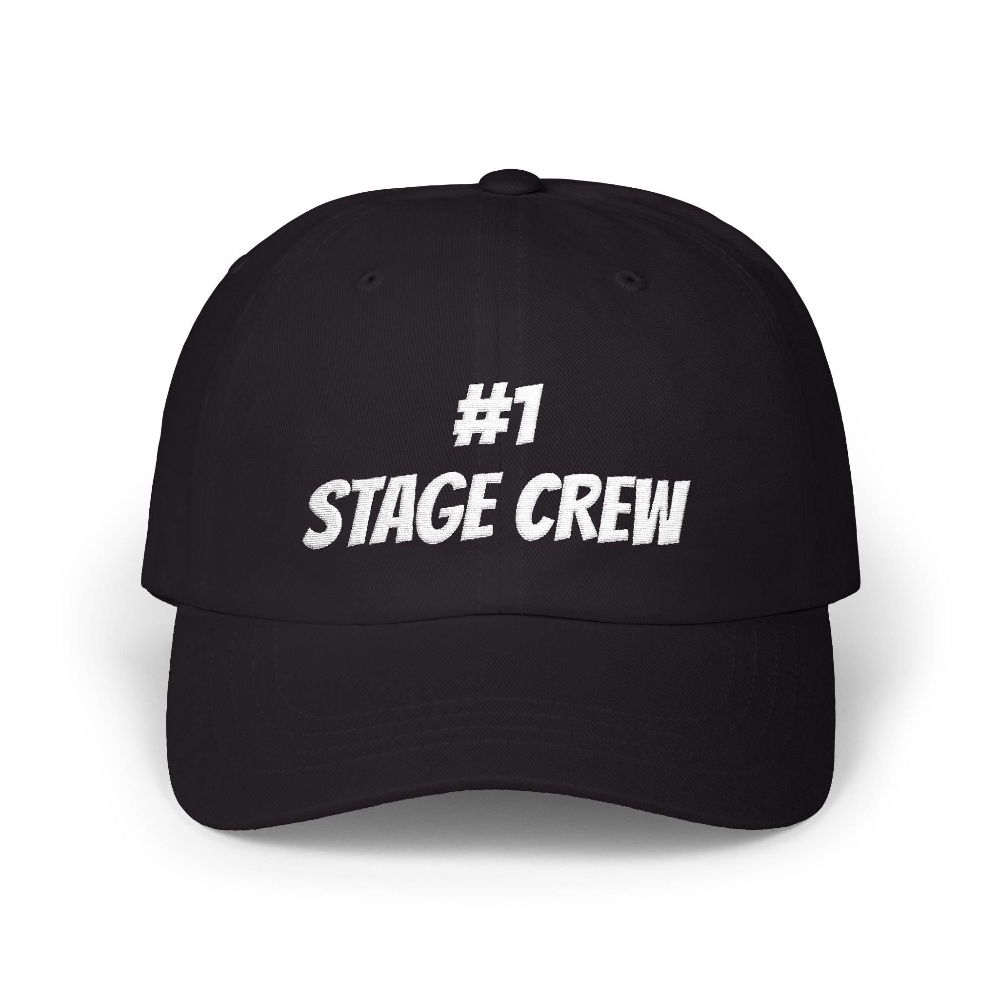 Number 1 Stage Crew hat, baseball Cap,  Embroidered Crew Hat