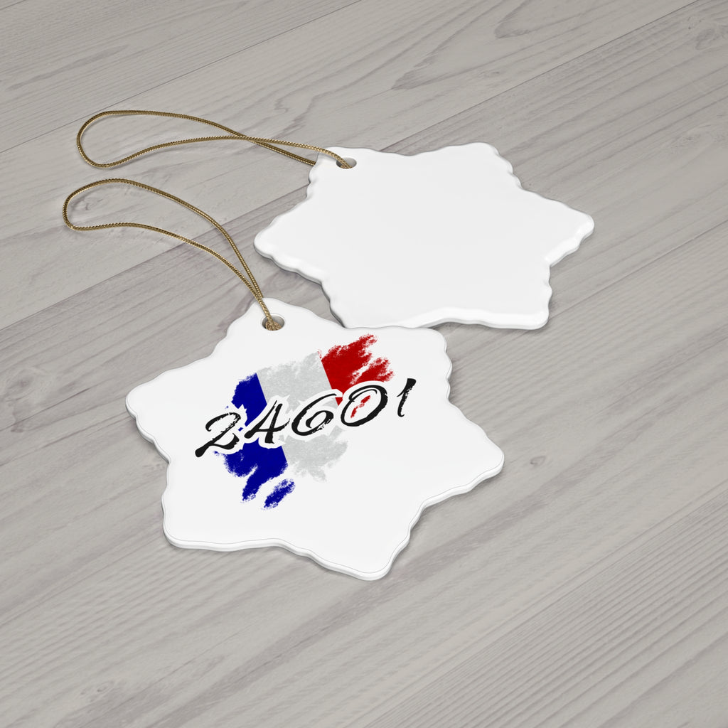 24601 Ceramic Ornament, 4 Shapes