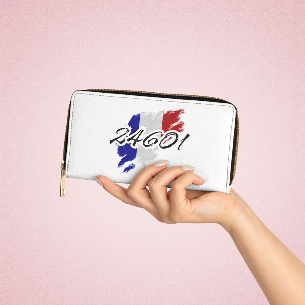 24601 Zipper Wallet, Victor Hugo Novel Inspired