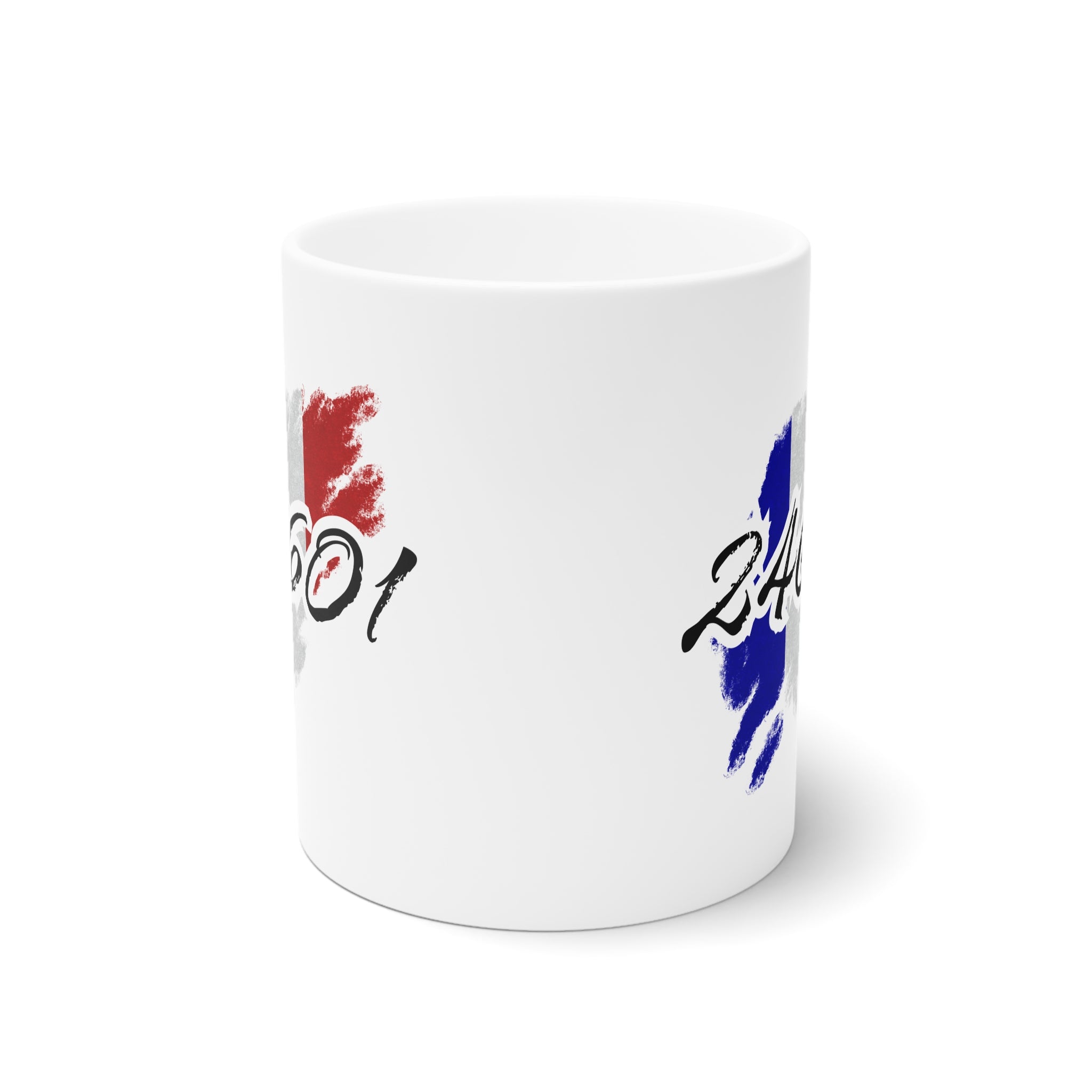24601 Mug, White Ceramic Coffee Cup