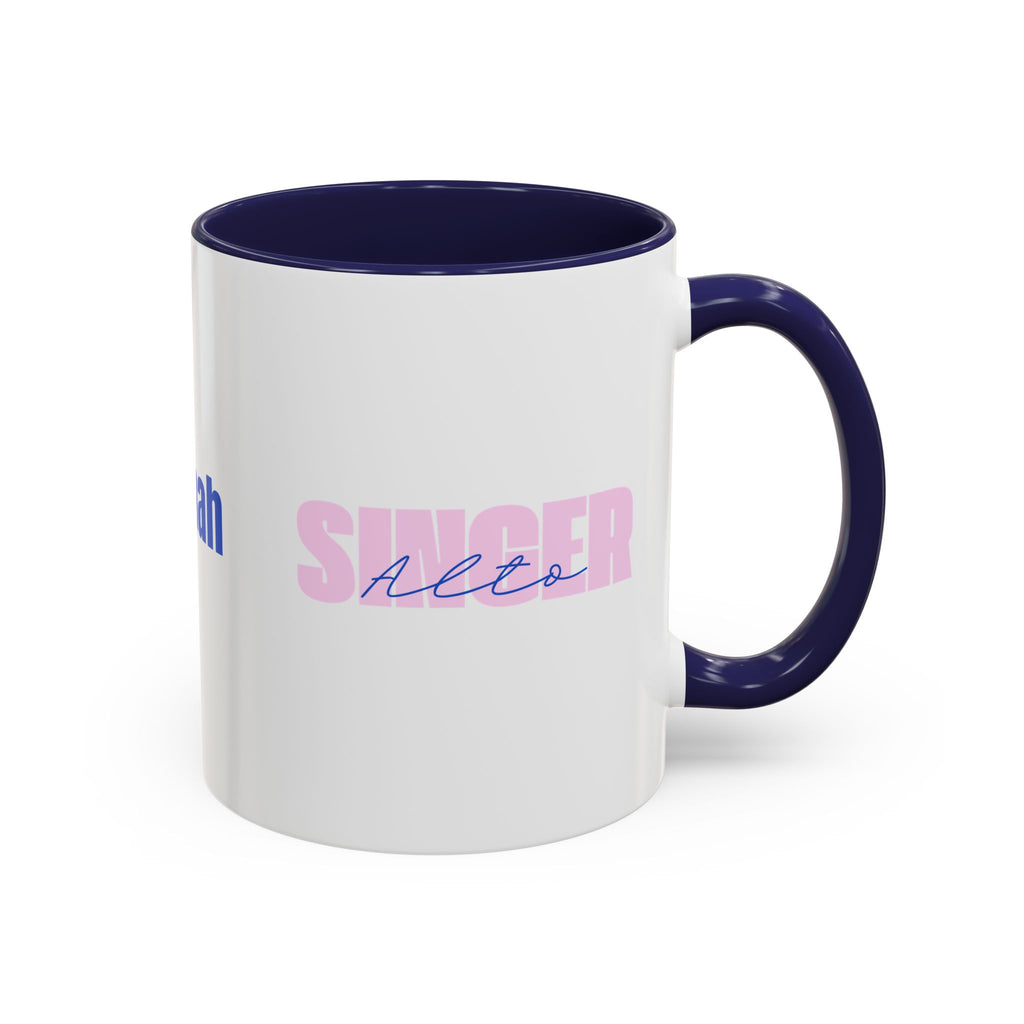Customizable Alto Singer Coffee Mug — Accent Mug (11/15oz)