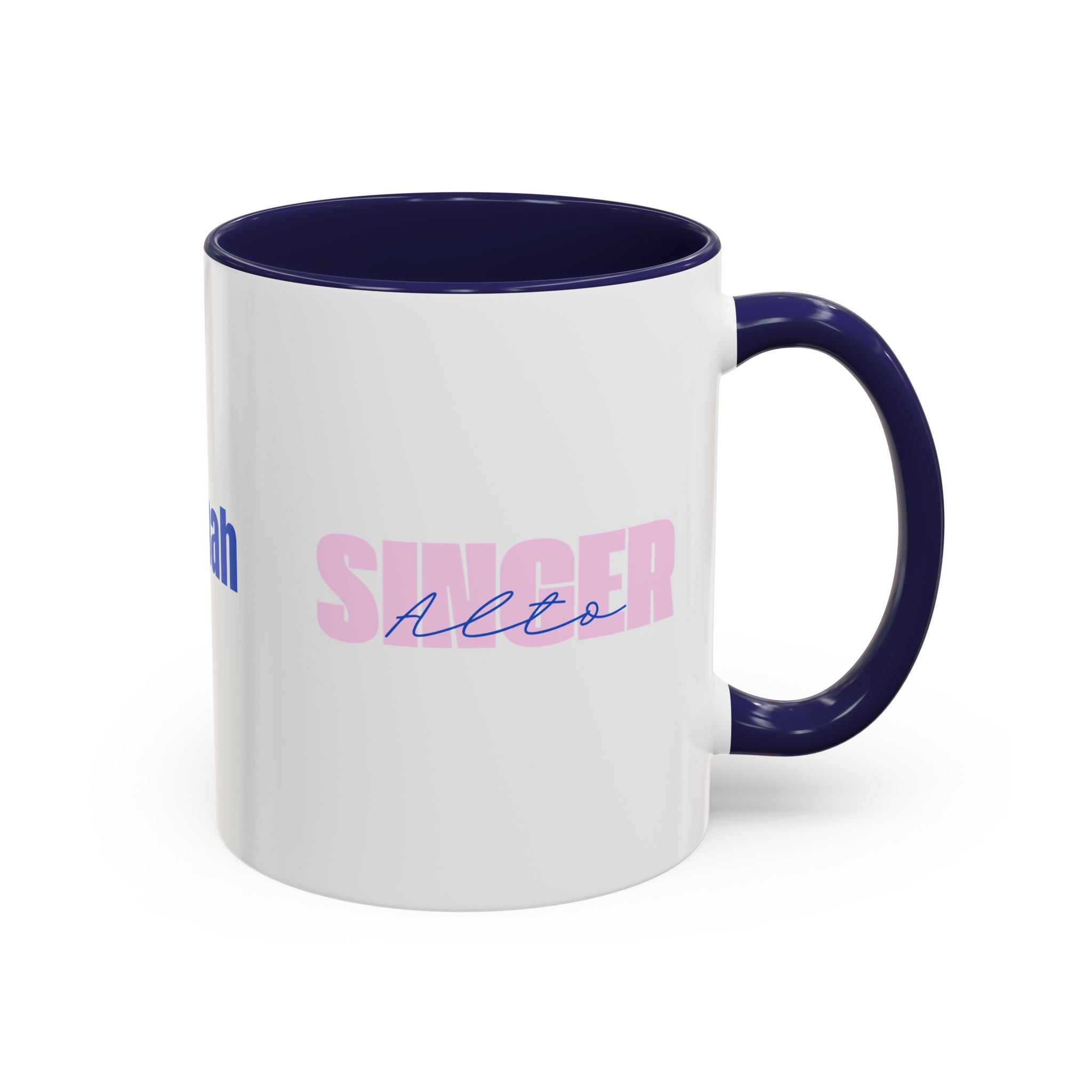 Customizable Alto Singer Coffee Mug — Accent Mug (11/15oz)