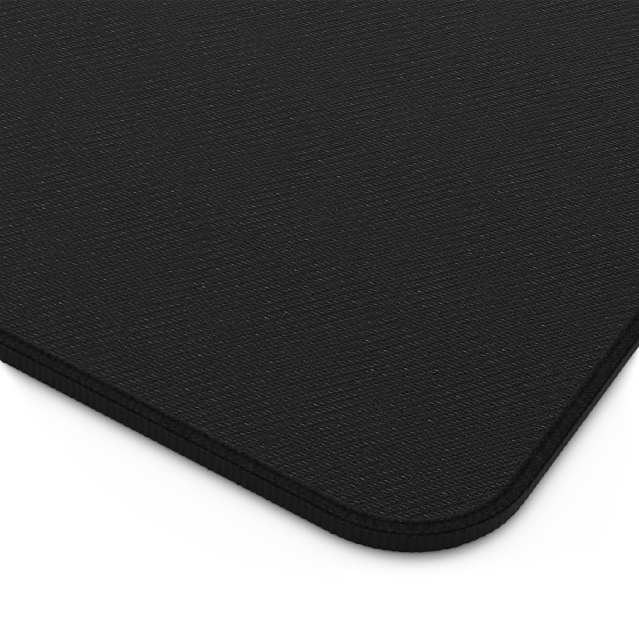 Music Notes Desk Mat, Black and White Musical Pattern Mouse Pad