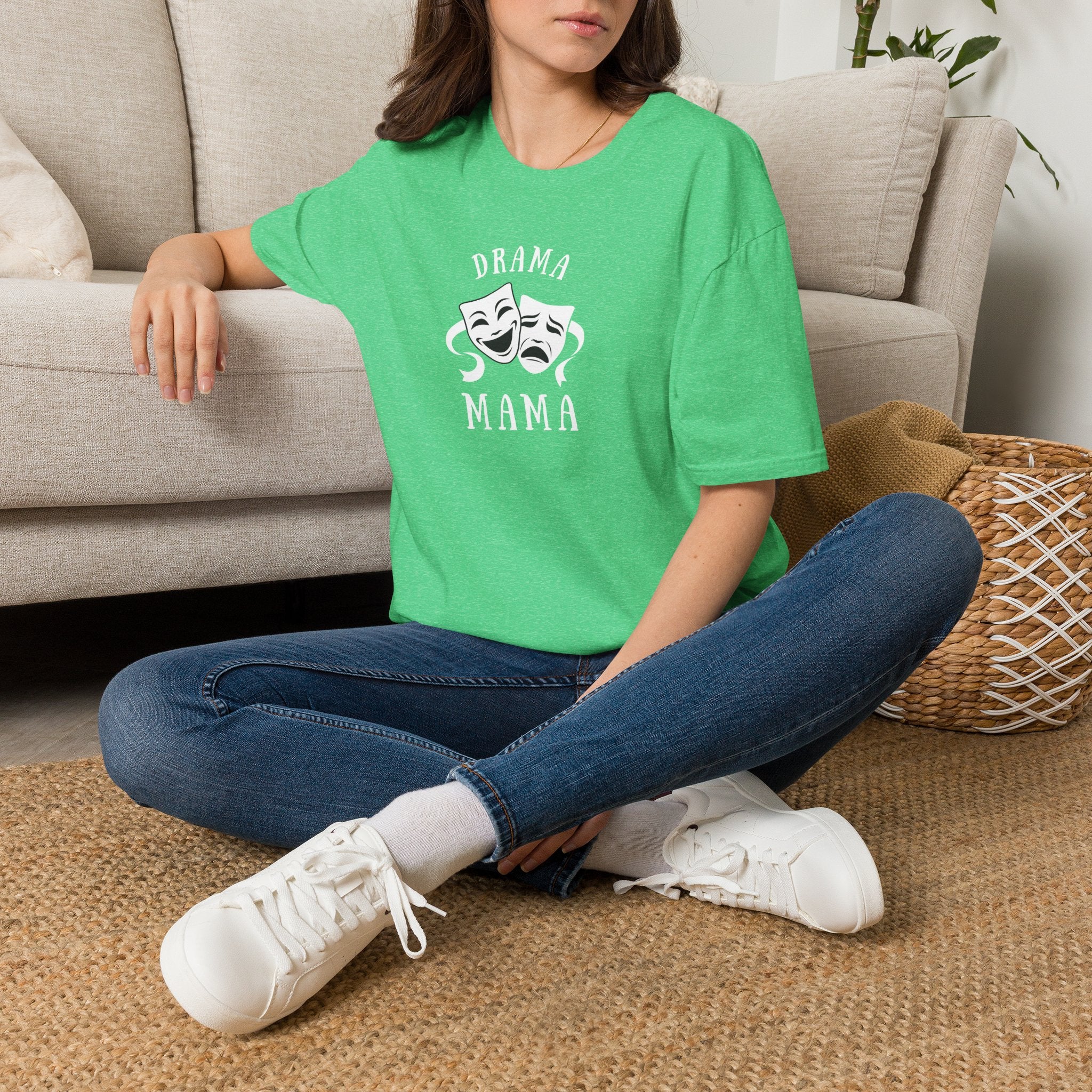 Drama Mama theatre masks tee
