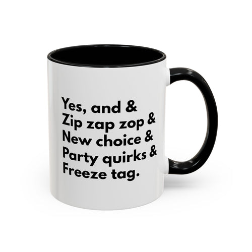Colorful Improv Games Coffee Mug