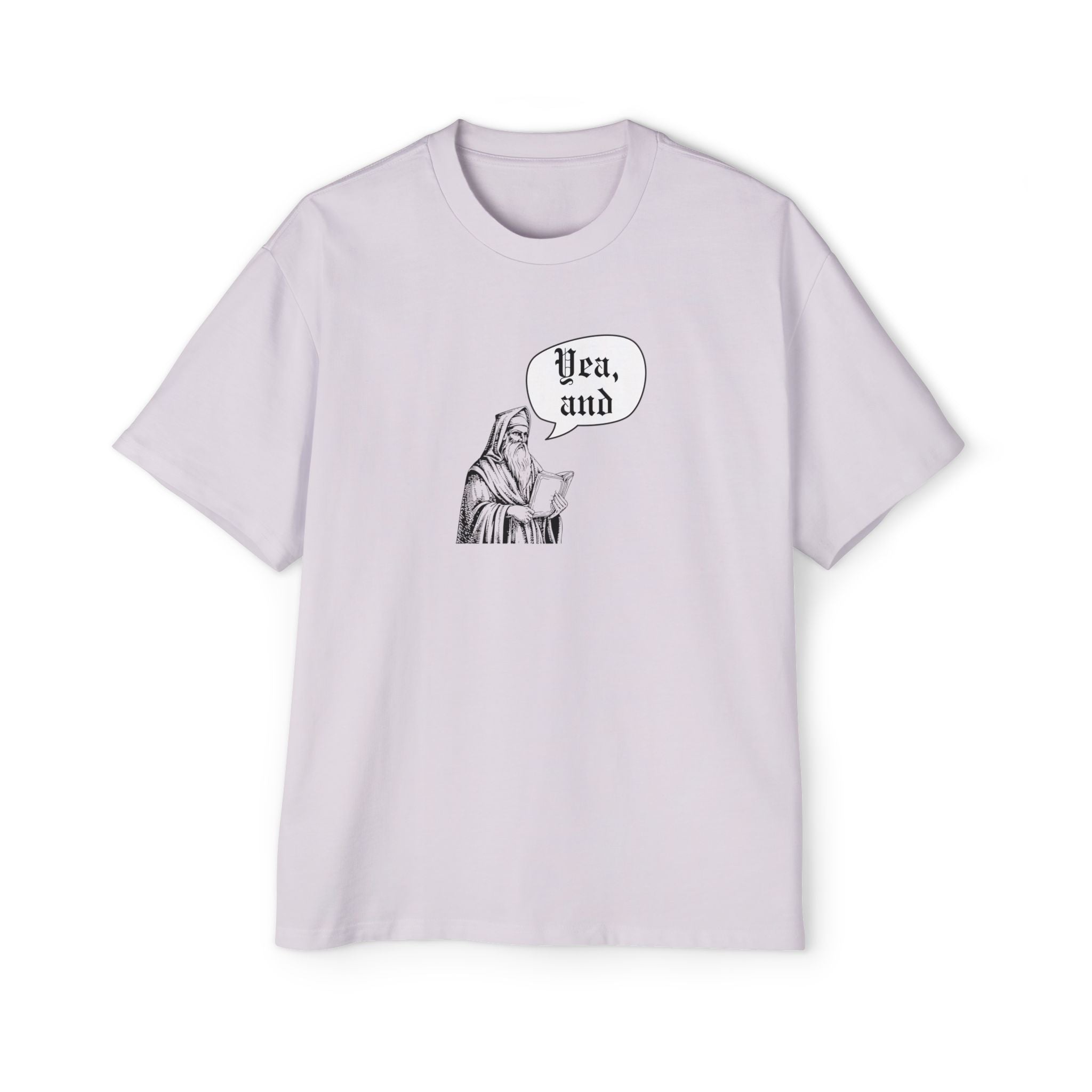 Old Timey Yea, And Improv Tee T-Shirt, Vintage Theater Comedy, Retro Script