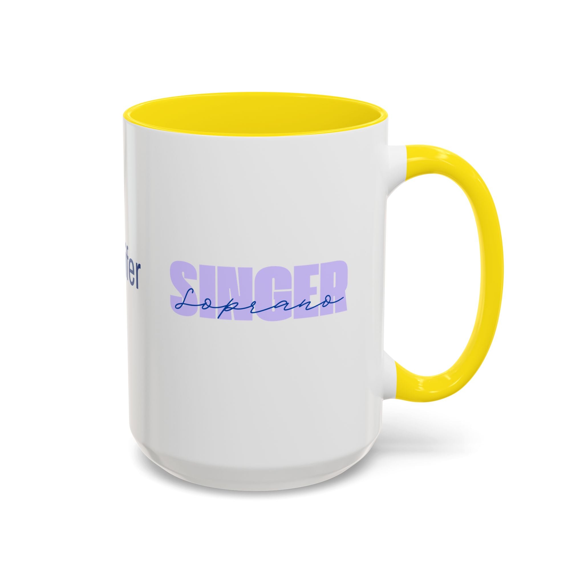 Customizable Soprano Singer Coffee Mug — Accent 11/15oz