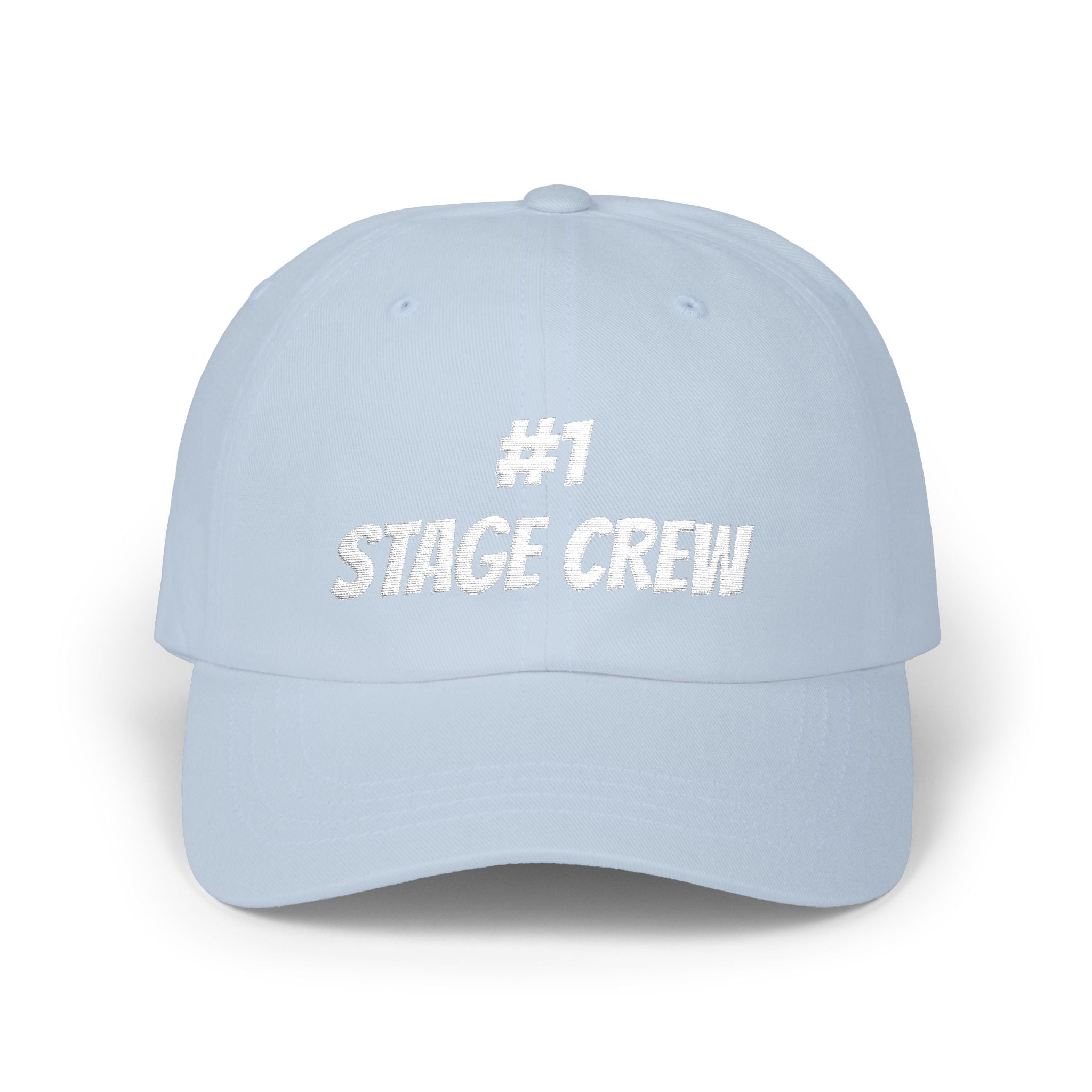 Number 1 Stage Crew hat, baseball Cap,  Embroidered Crew Hat
