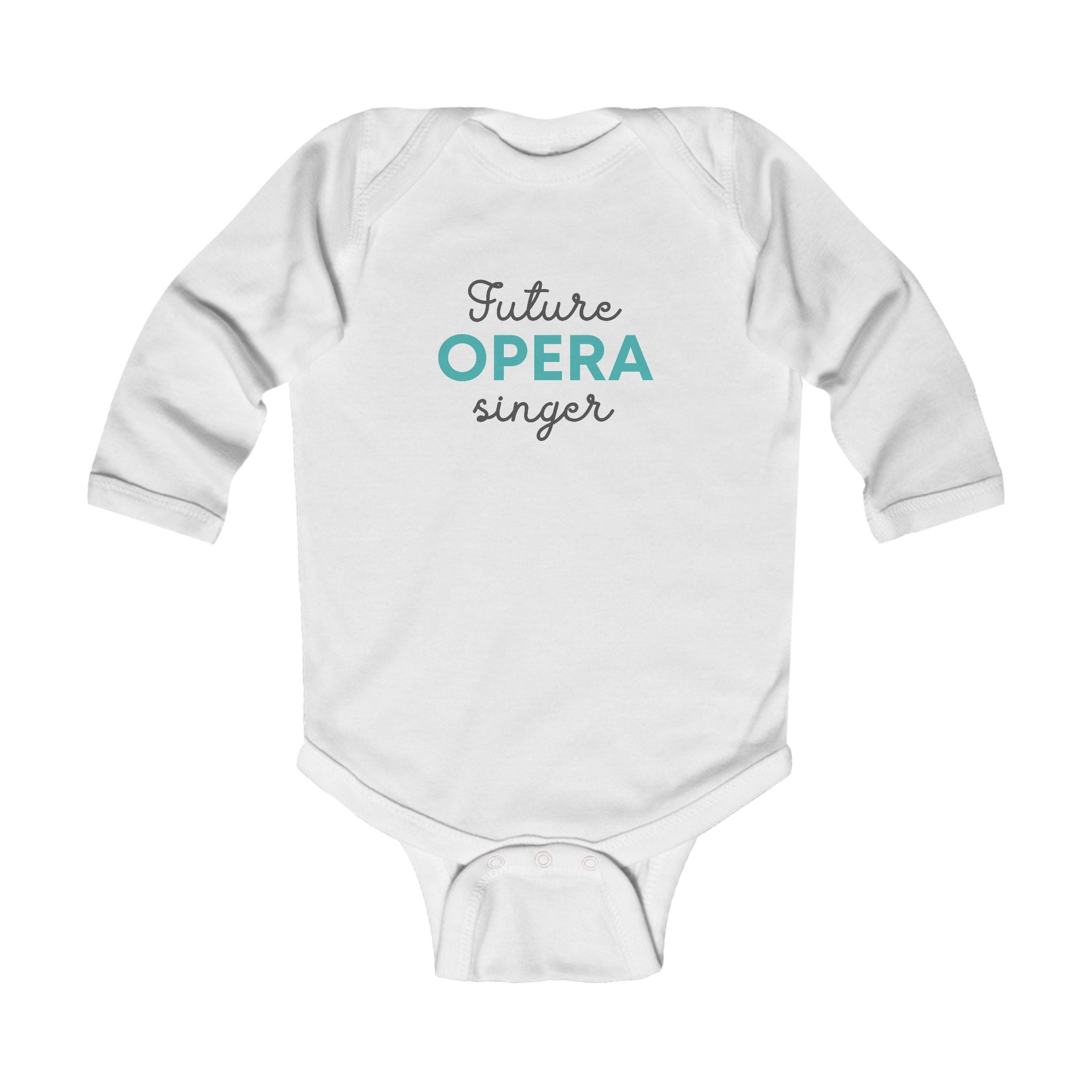 Future Opera Singer Infant Long Sleeve Bodysuit