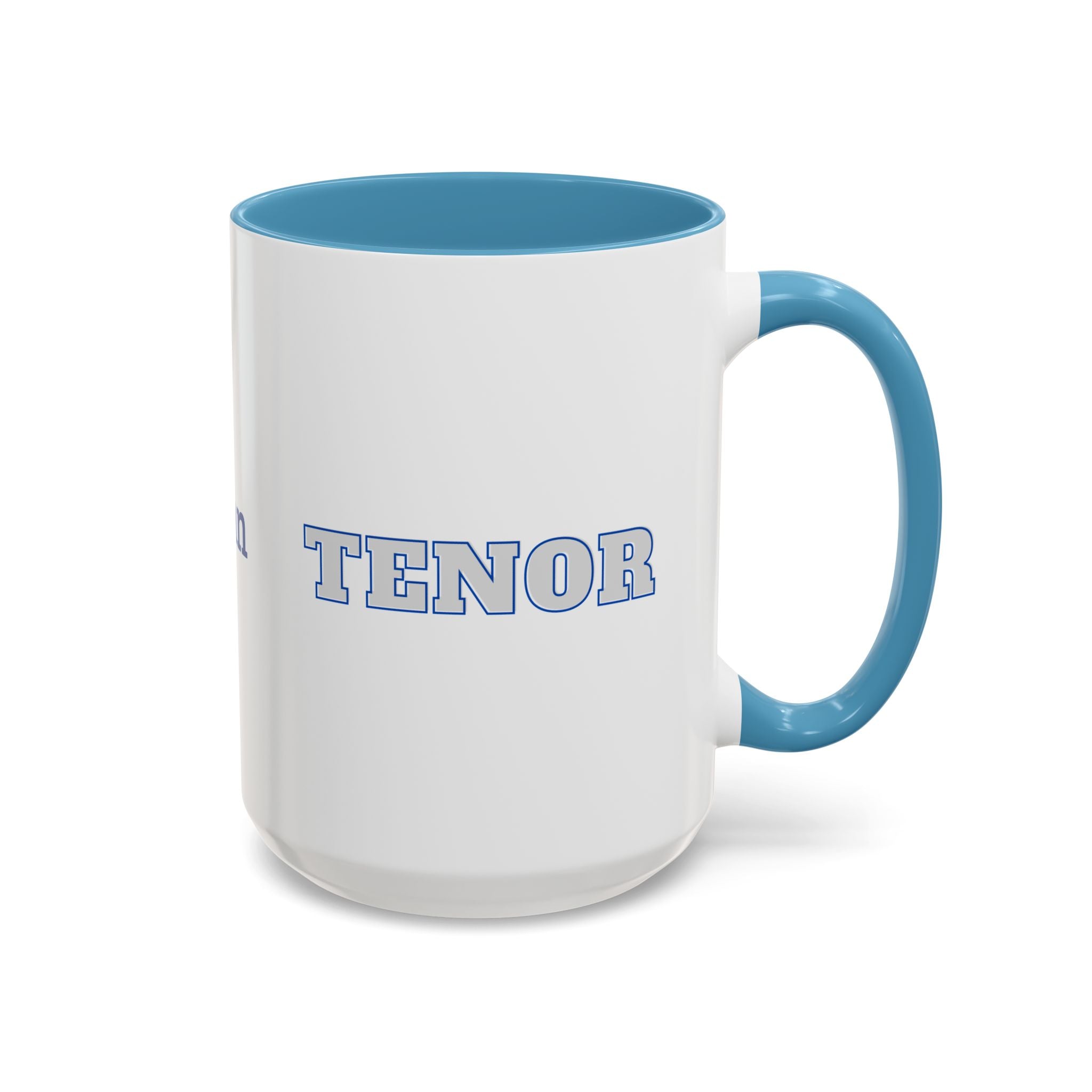 Customizable Tenor Singer Coffee Mug — Personalized Accent Mug (11/15oz)