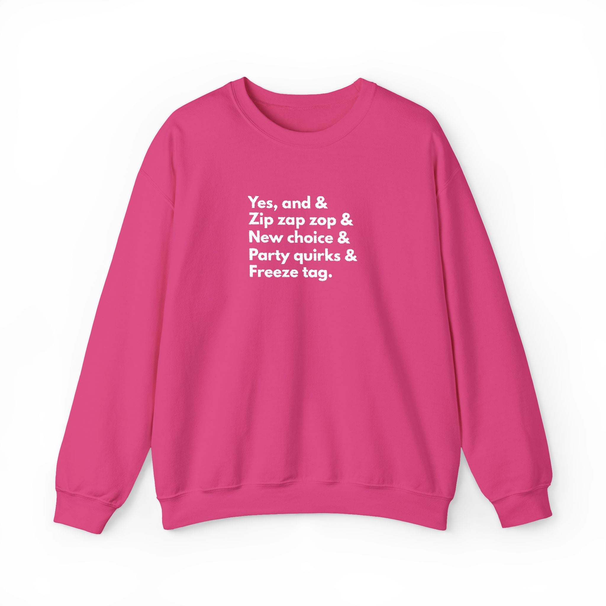 Embroidered Improv Games Sweatshirt