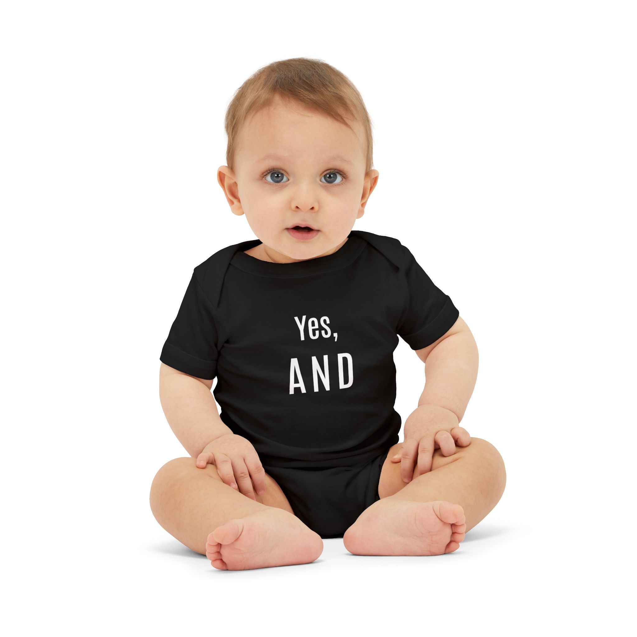 Yes And improv baby Jersey One piece bodysuit