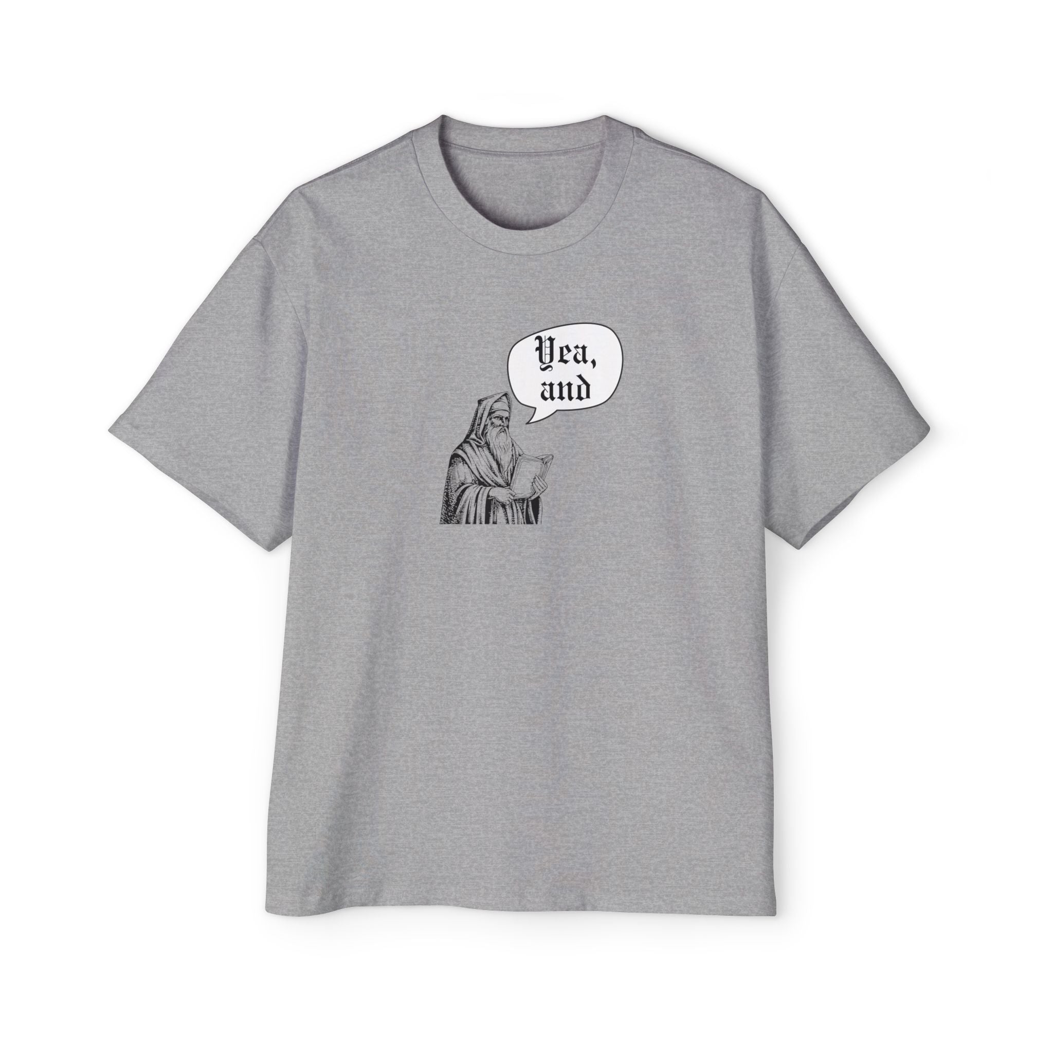 Old Timey Yea, And Improv Tee T-Shirt, Vintage Theater Comedy, Retro Script
