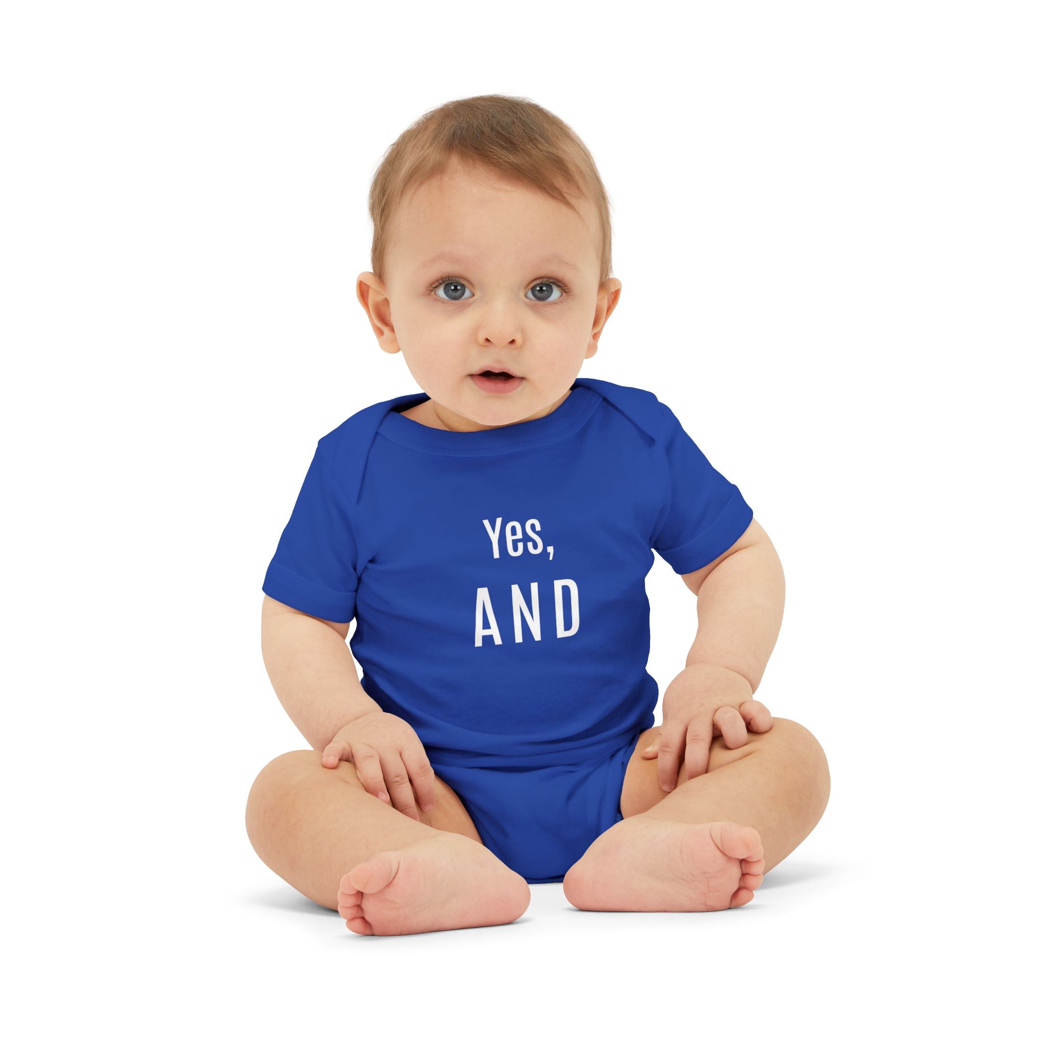 Yes And improv baby Jersey One piece bodysuit