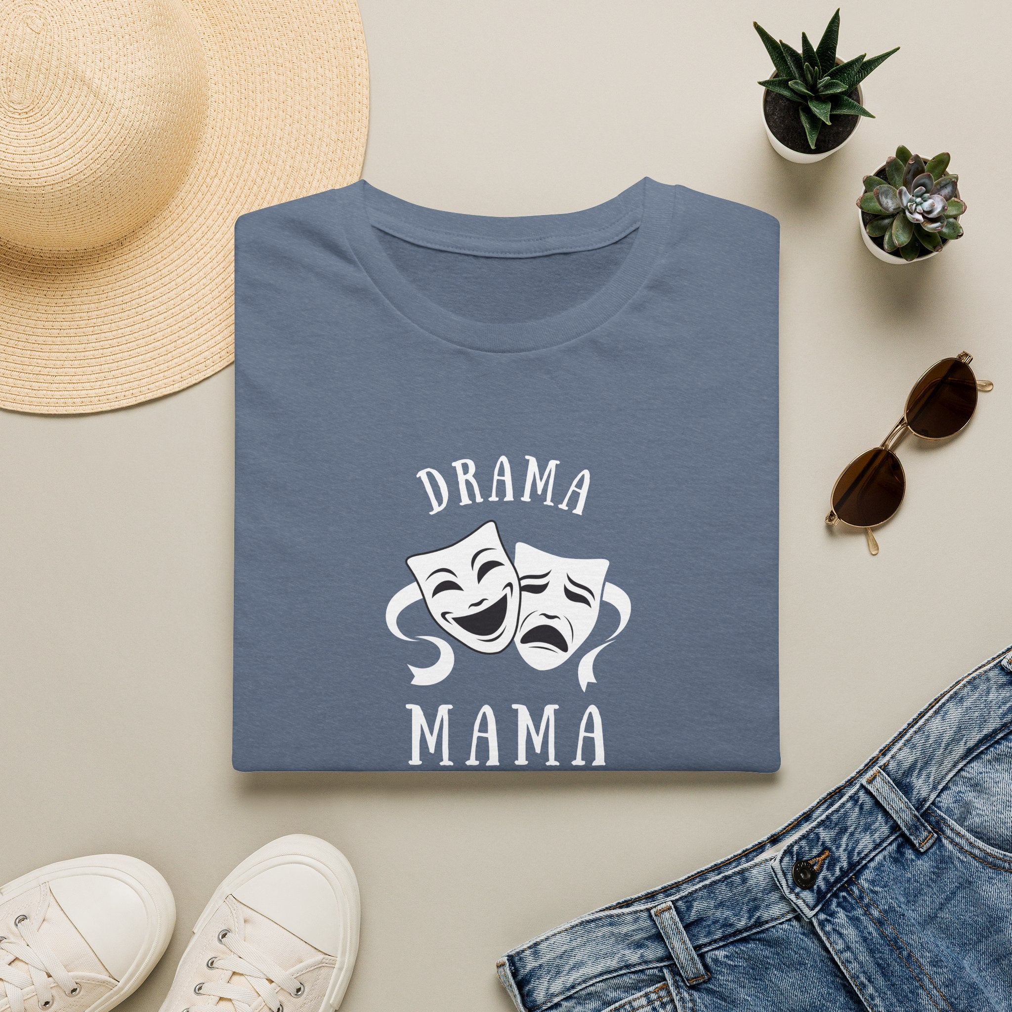 Drama Mama theatre masks tee