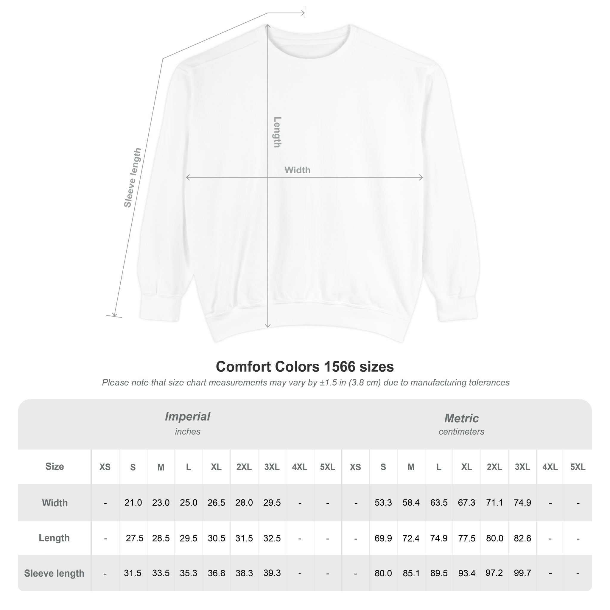 Yes and block text Sweatshirt, Comfort Colors