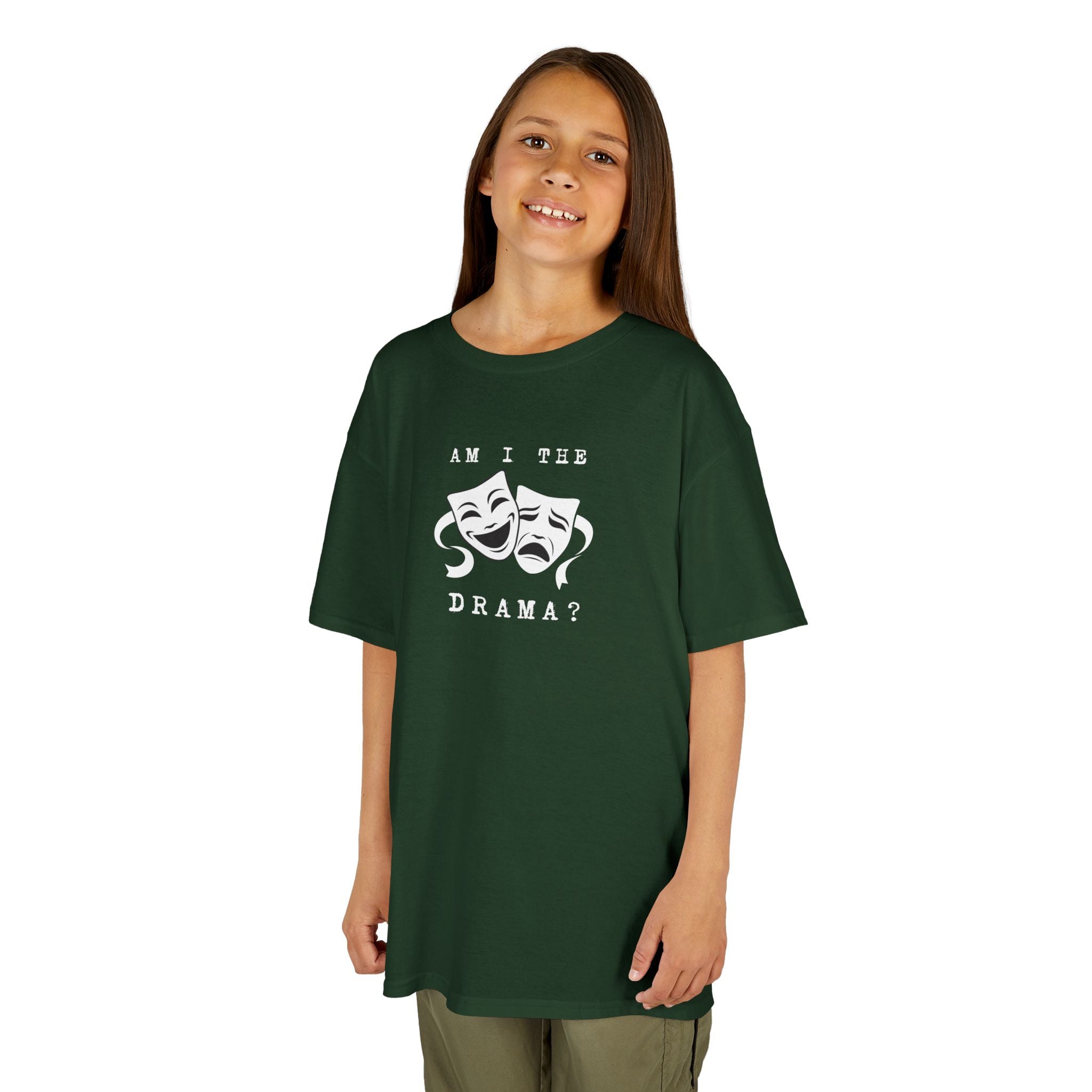 Kids Am I the Drama? Theatre Masks Tee