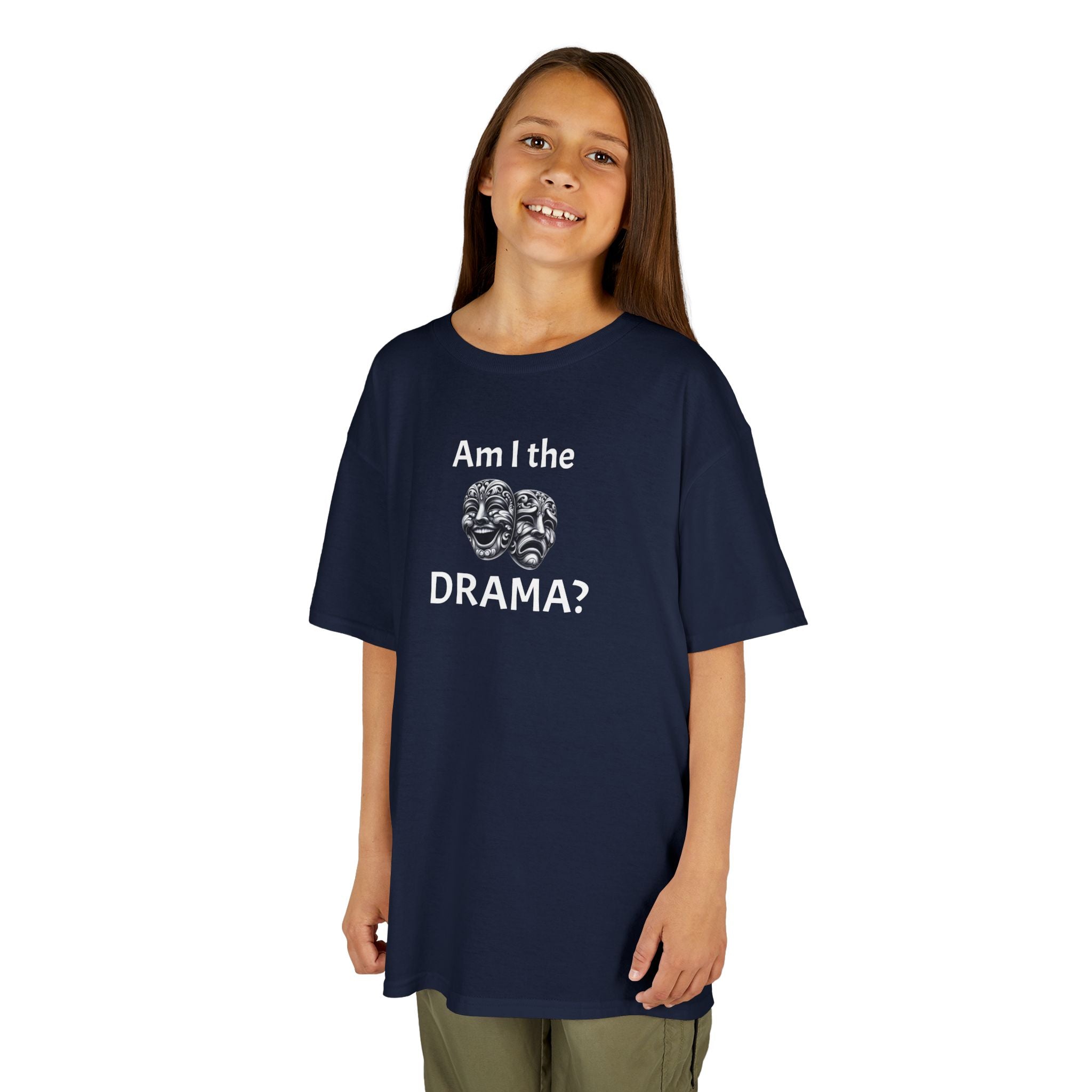 Kids Am I the Drama? Theatre Masks Tee