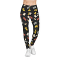 Theatre Lover Leggings Comedy and Tragedy Masks, Marquee, Tickets & Stage Lights
