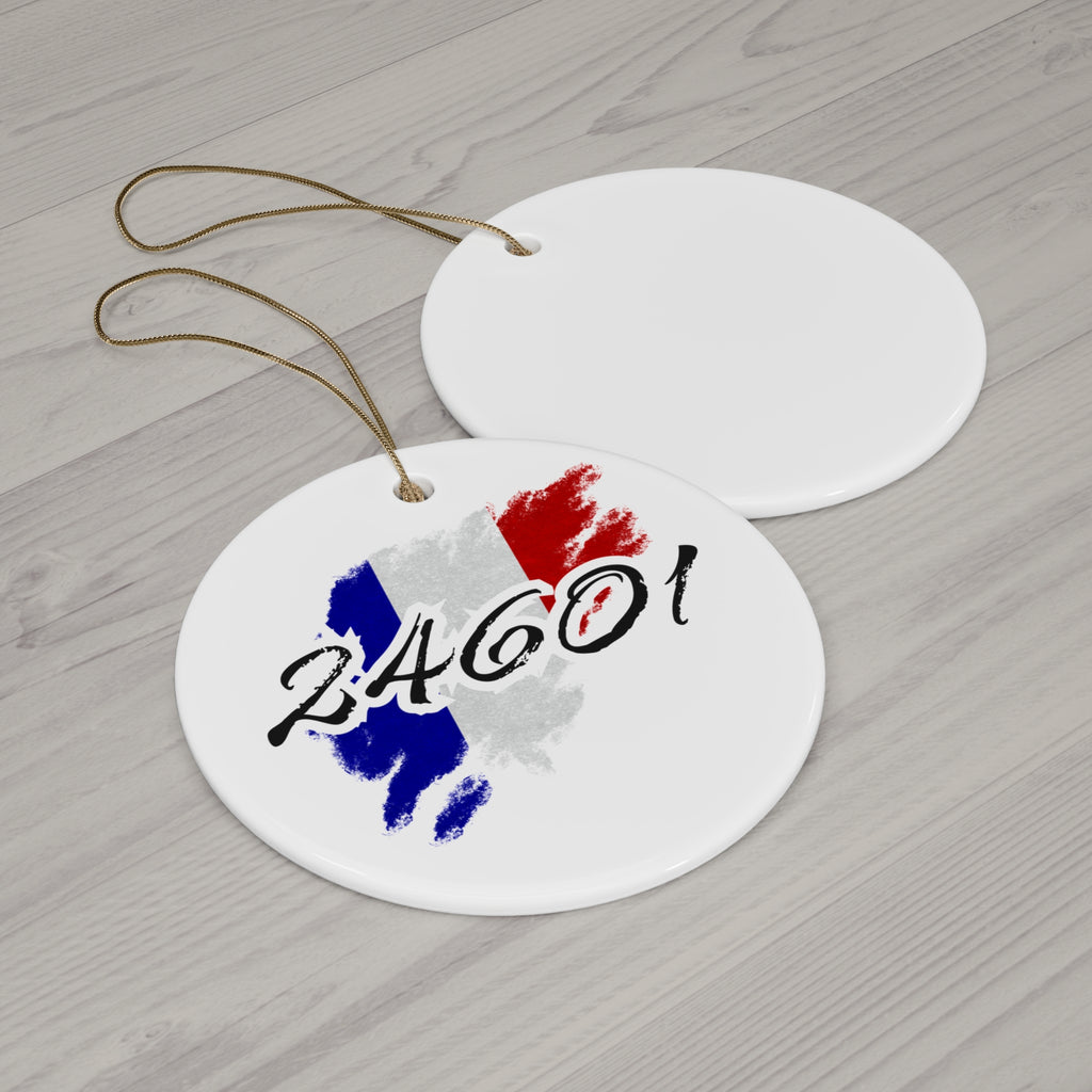 24601 Ceramic Ornament, 4 Shapes